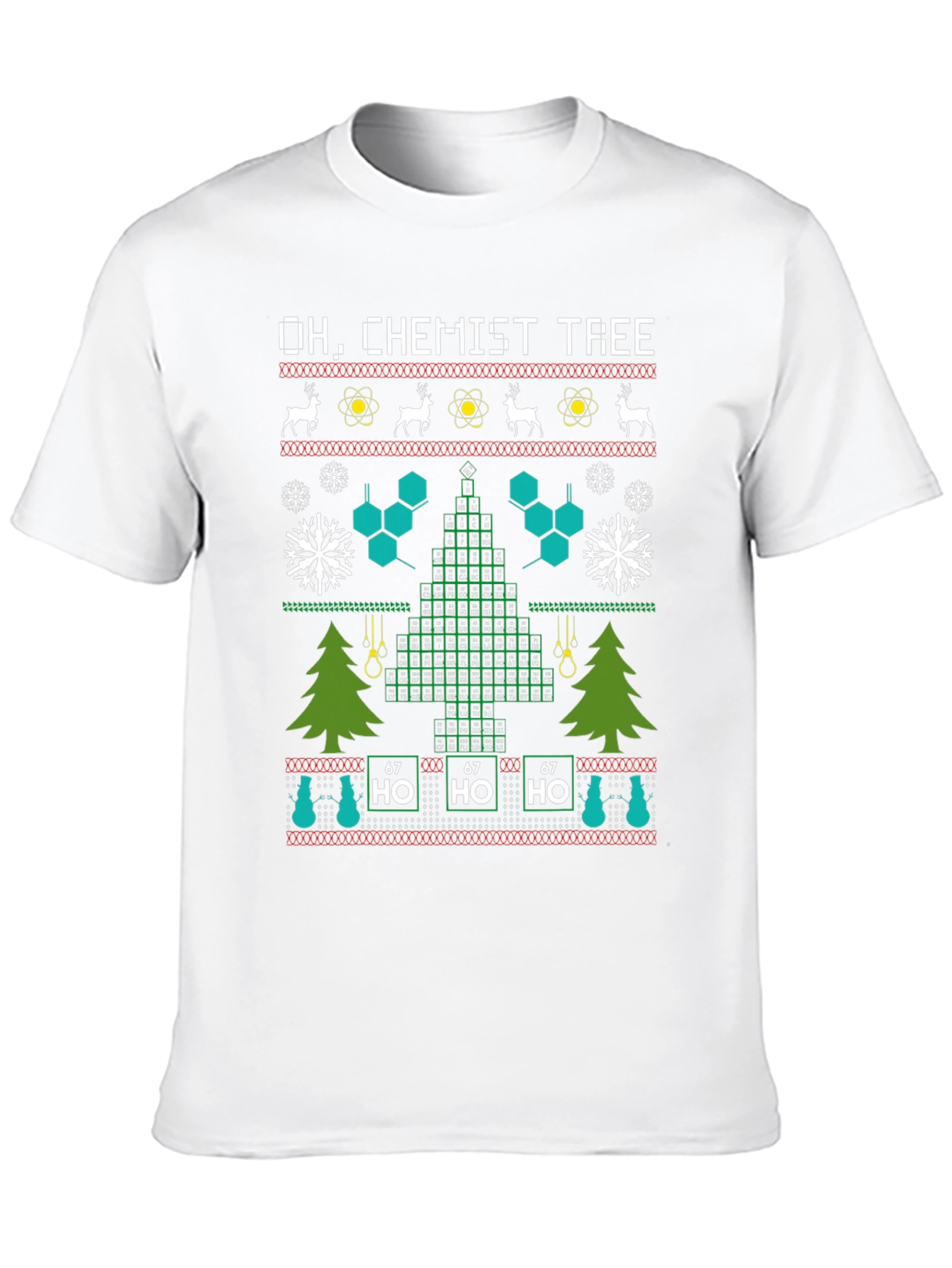 Oh Chemist Tree Holiday T-Shirt