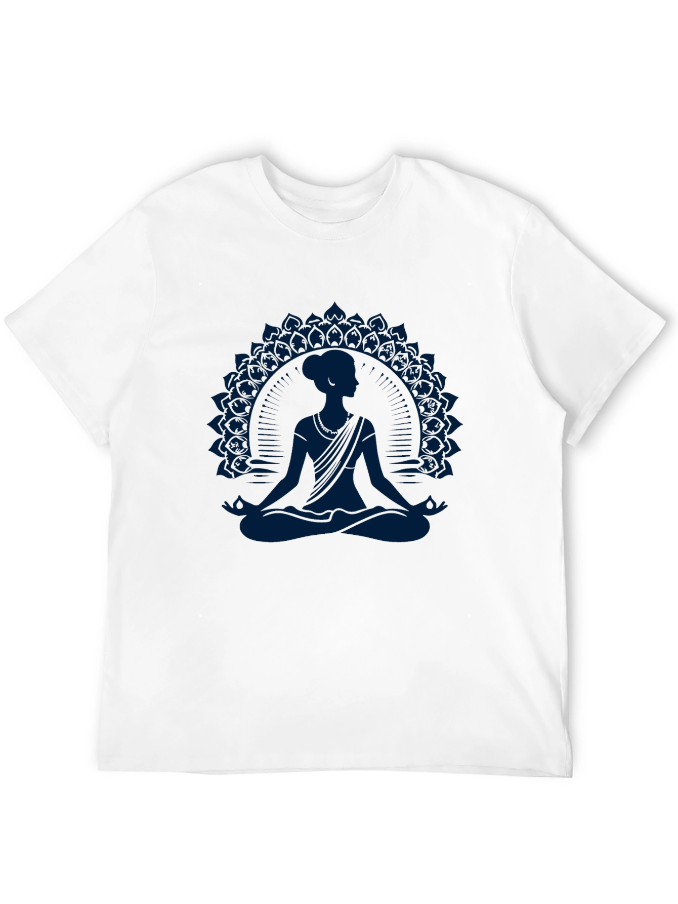 Meditative Mandala Graphic T-Shirt