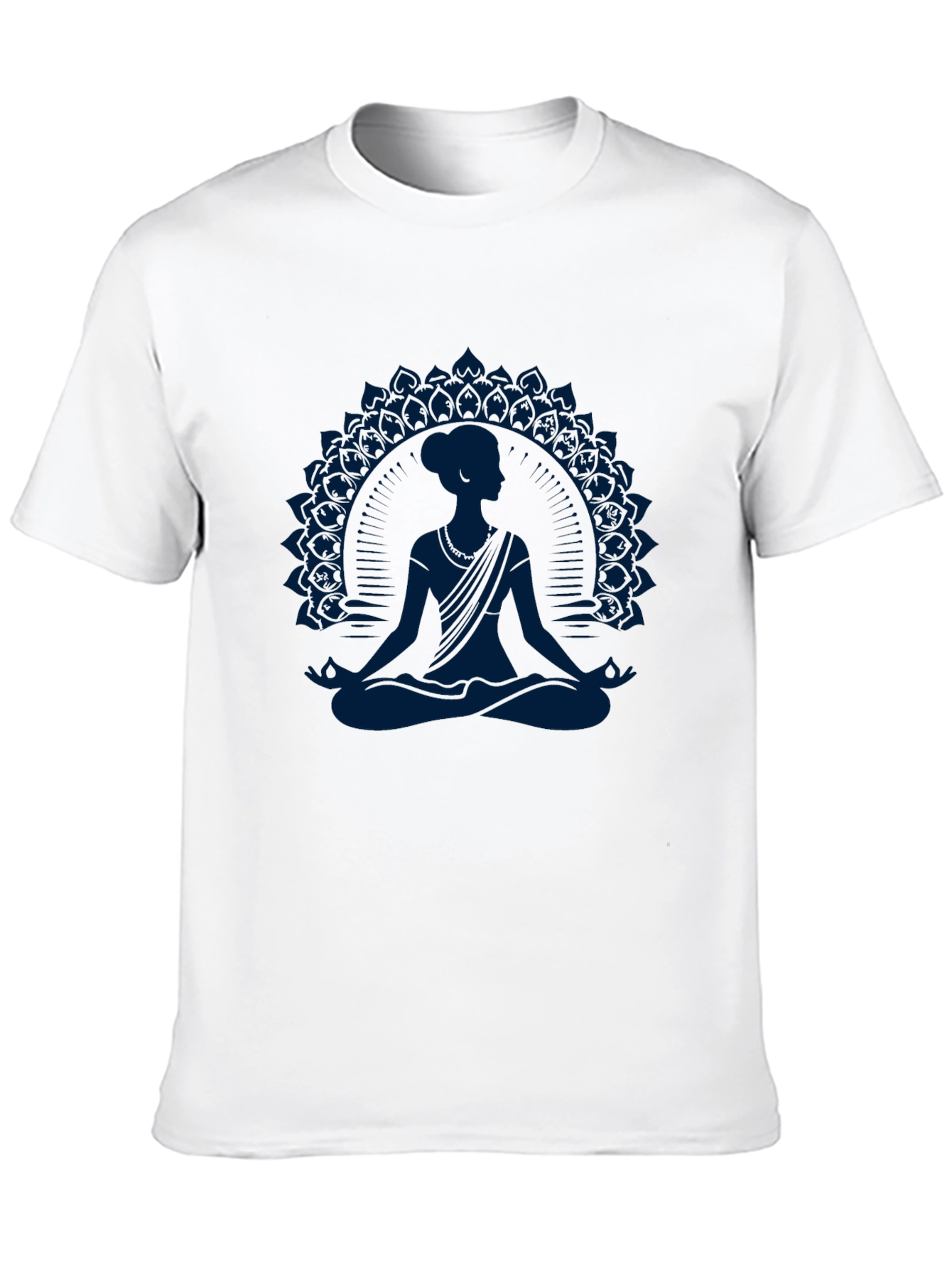 Meditative Mandala Graphic T-Shirt