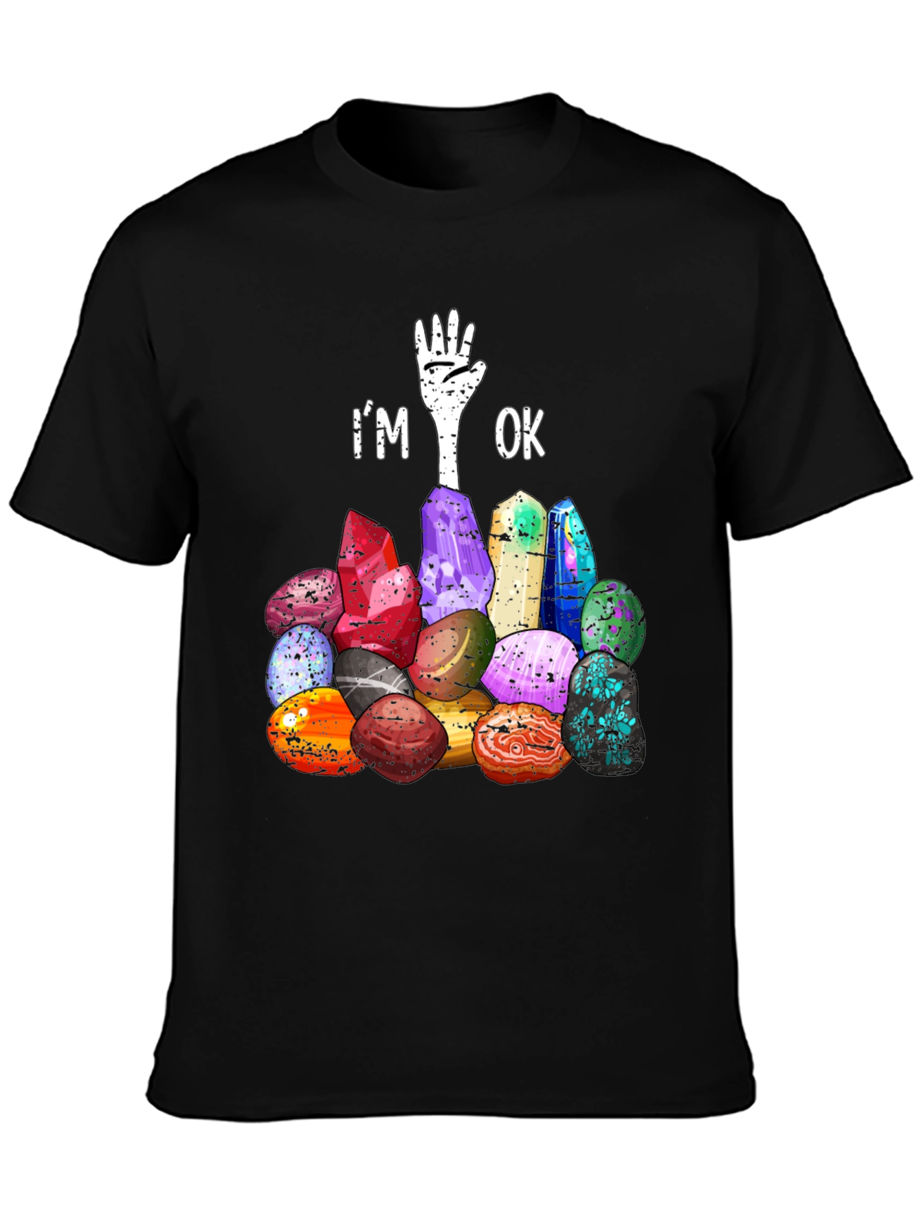 Im OK Gemstone Graphic Tee