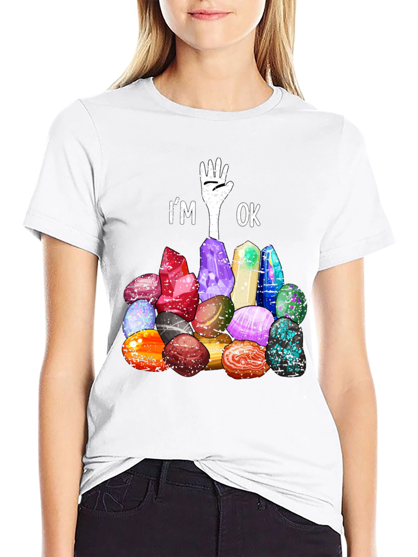 Im OK Gemstone Graphic Tee