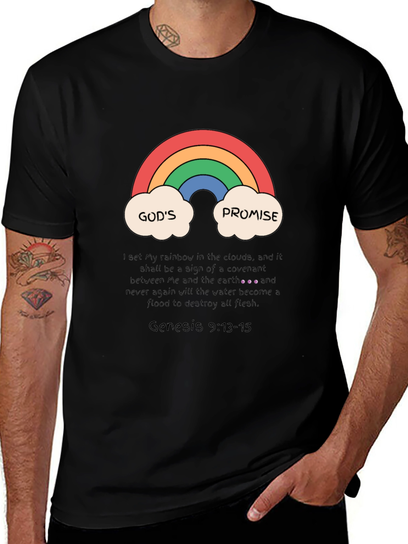 Gods Promise Rainbow T-Shirt