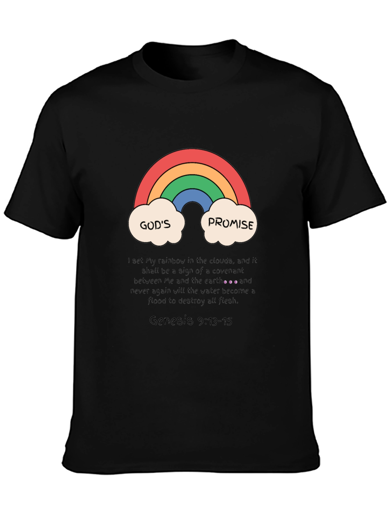 Gods Promise Rainbow T-Shirt