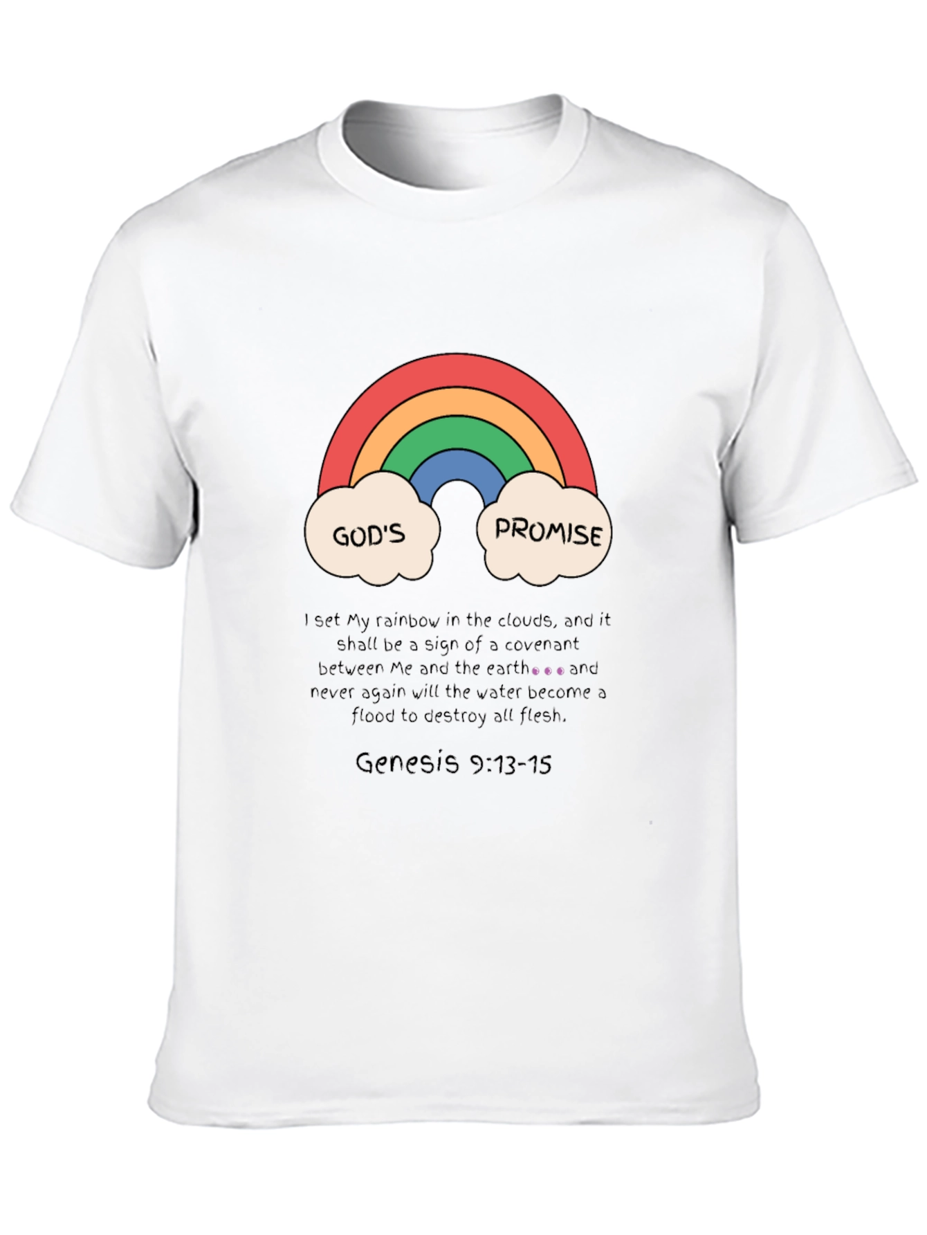 Gods Promise Rainbow T-Shirt