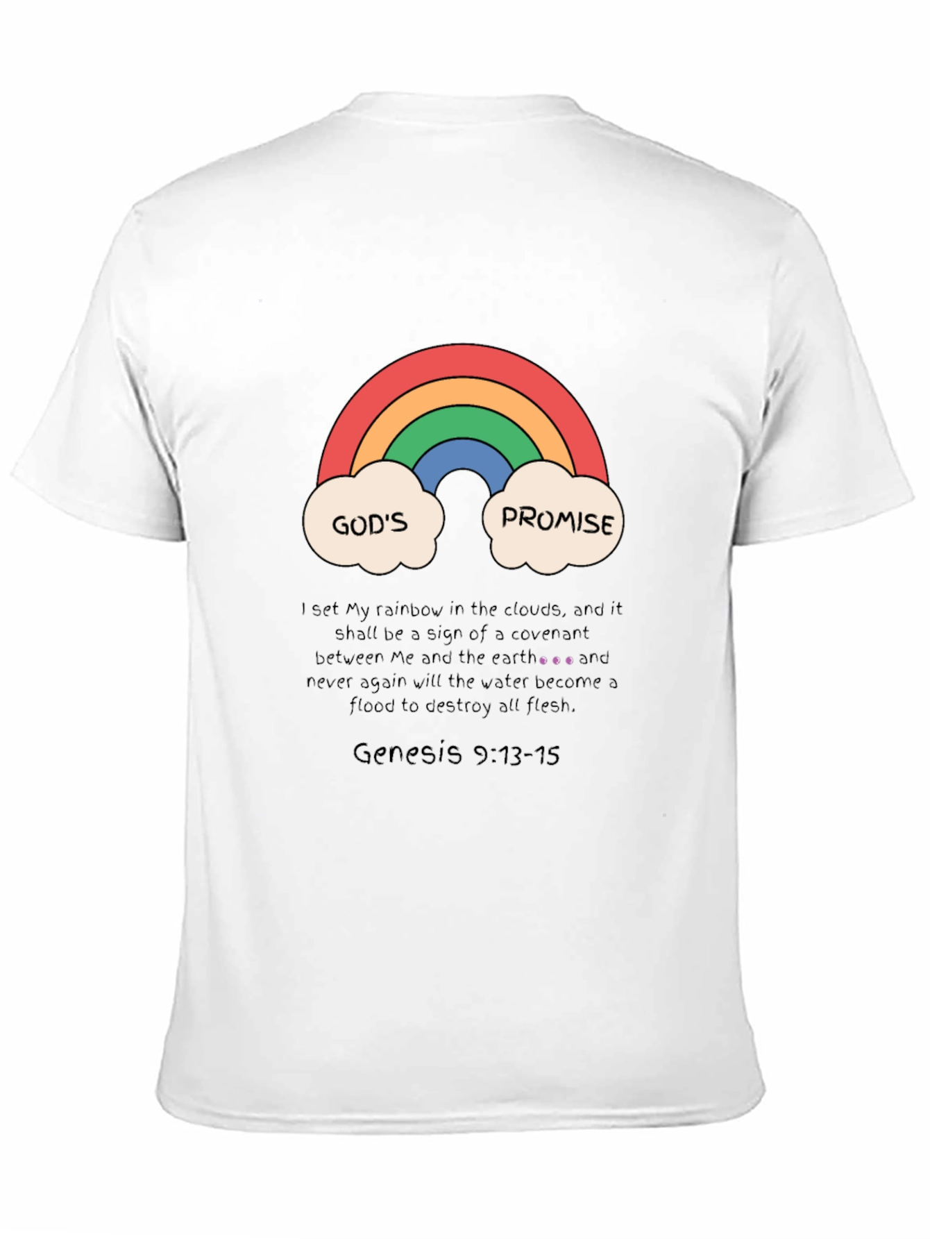 Gods Promise Rainbow T-Shirt