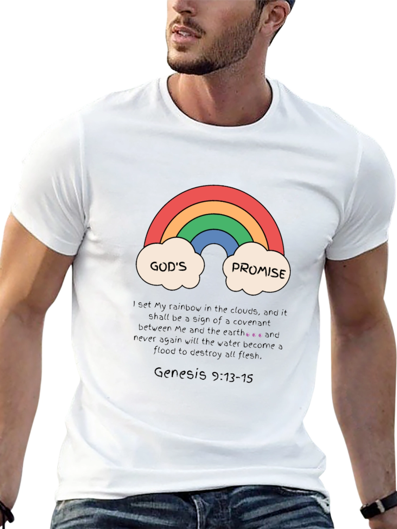 Gods Promise Rainbow T-Shirt