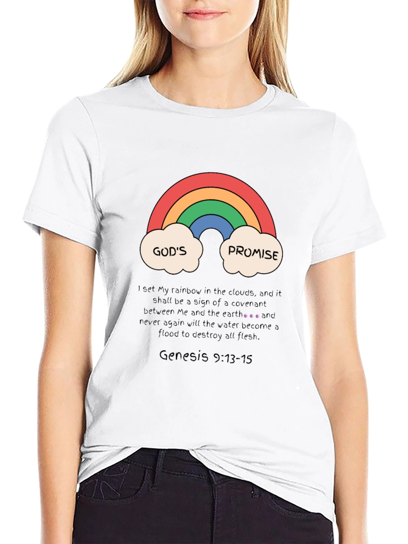 Gods Promise Rainbow T-Shirt