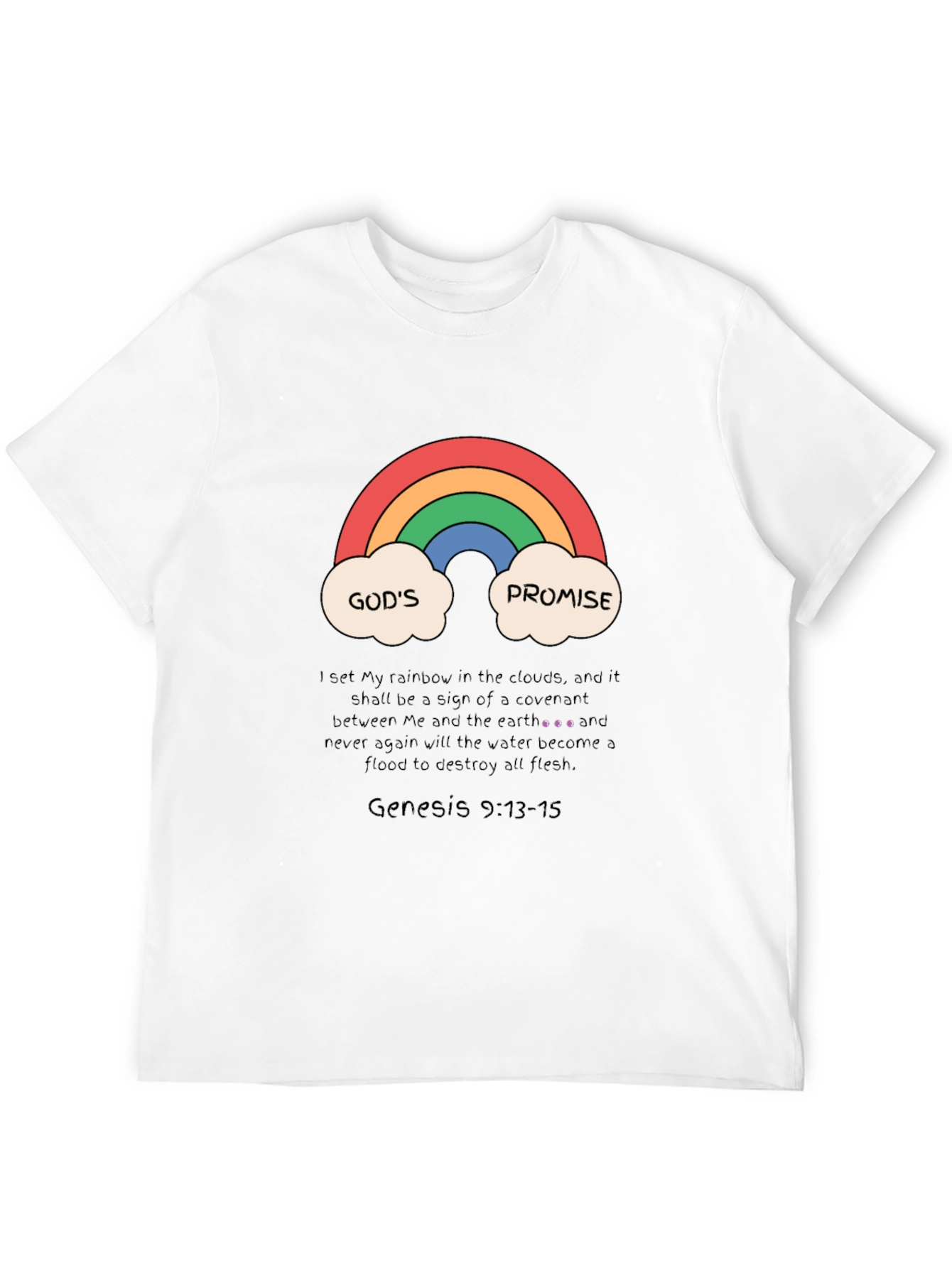 Gods Promise Rainbow T-Shirt