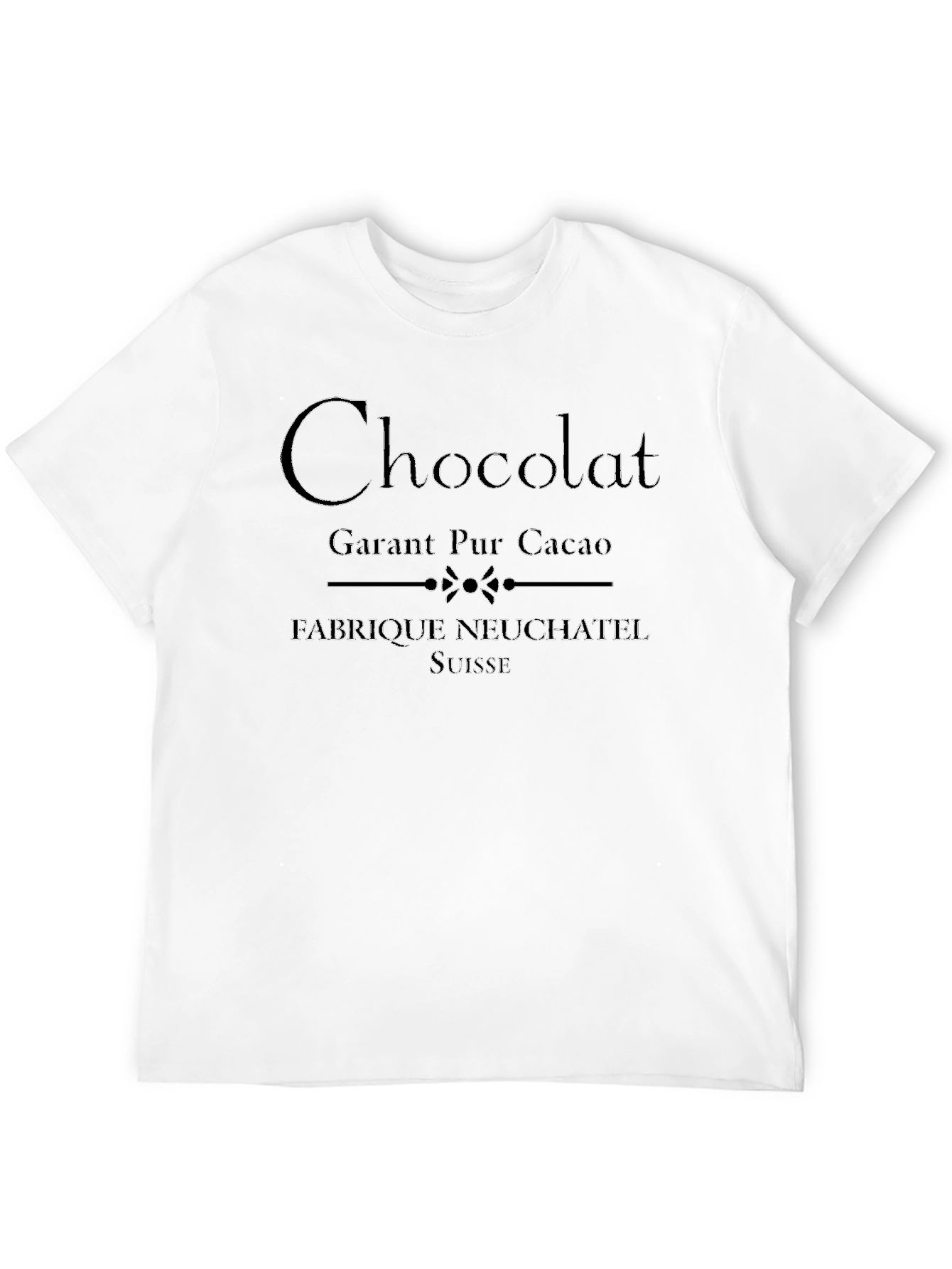 Chocolat T-Shirt - Garanti Pur Cacao