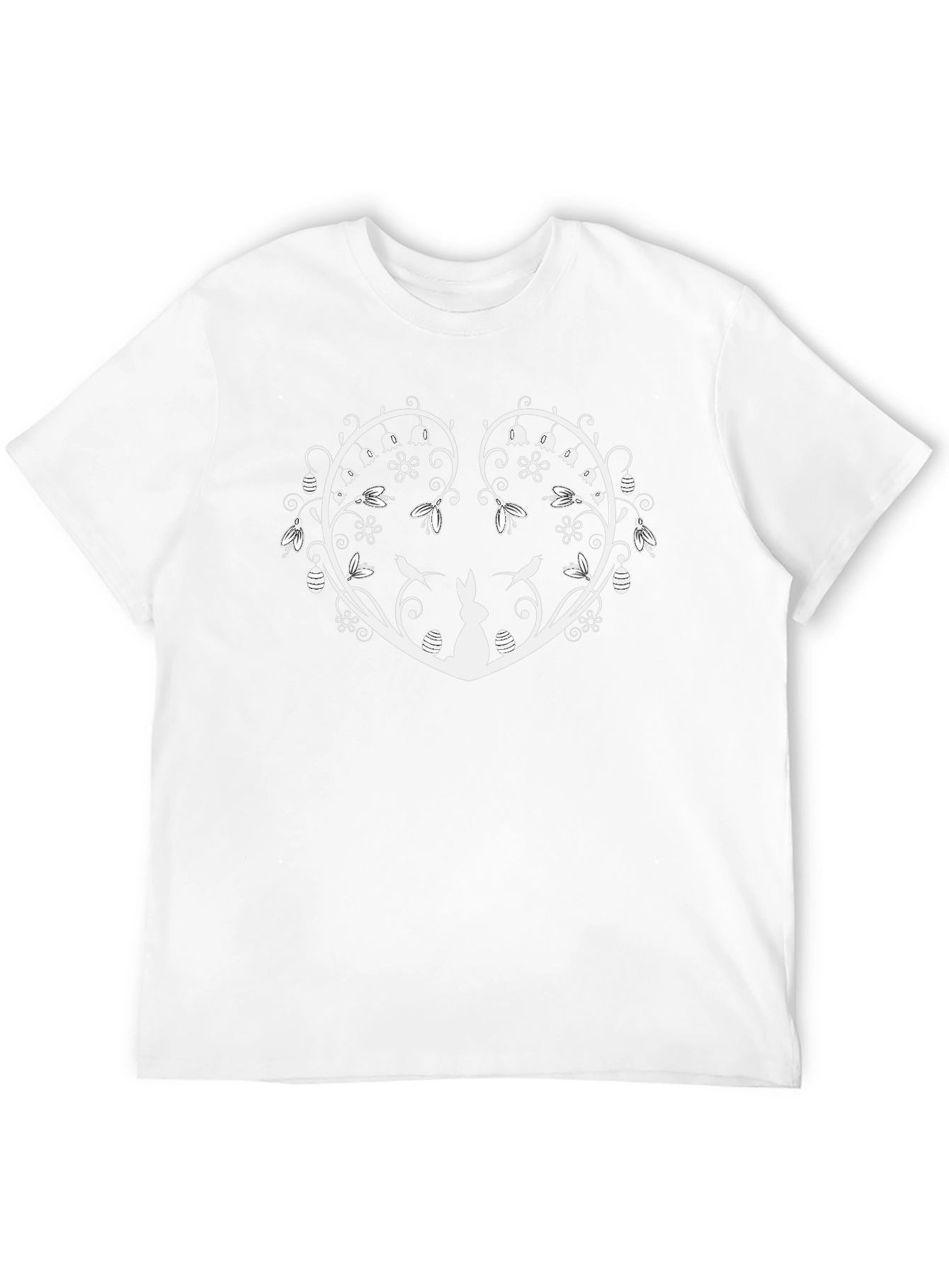 Easter Bunny Heart T-Shirt
