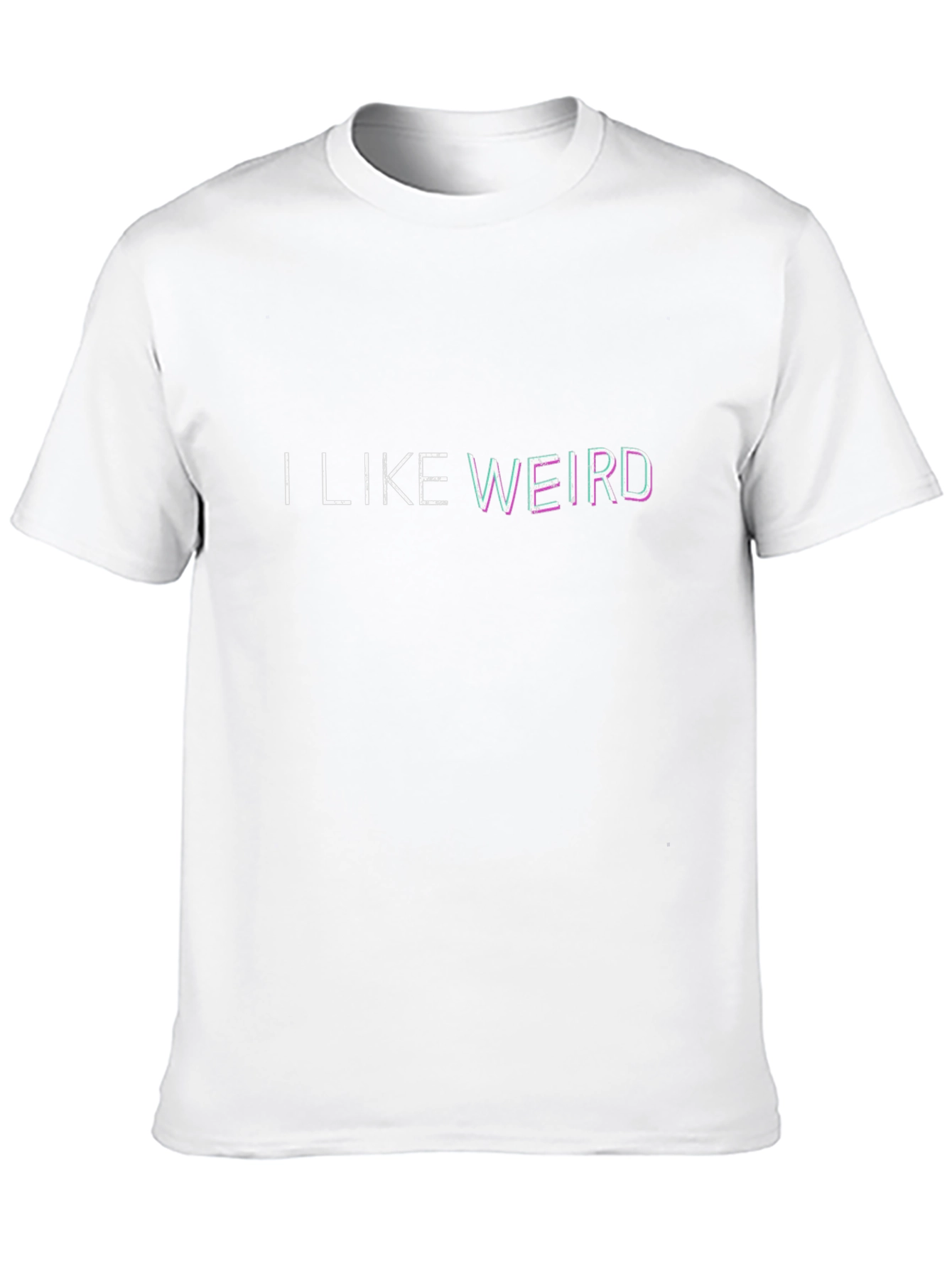 I Like Weird Black Graphic Tee