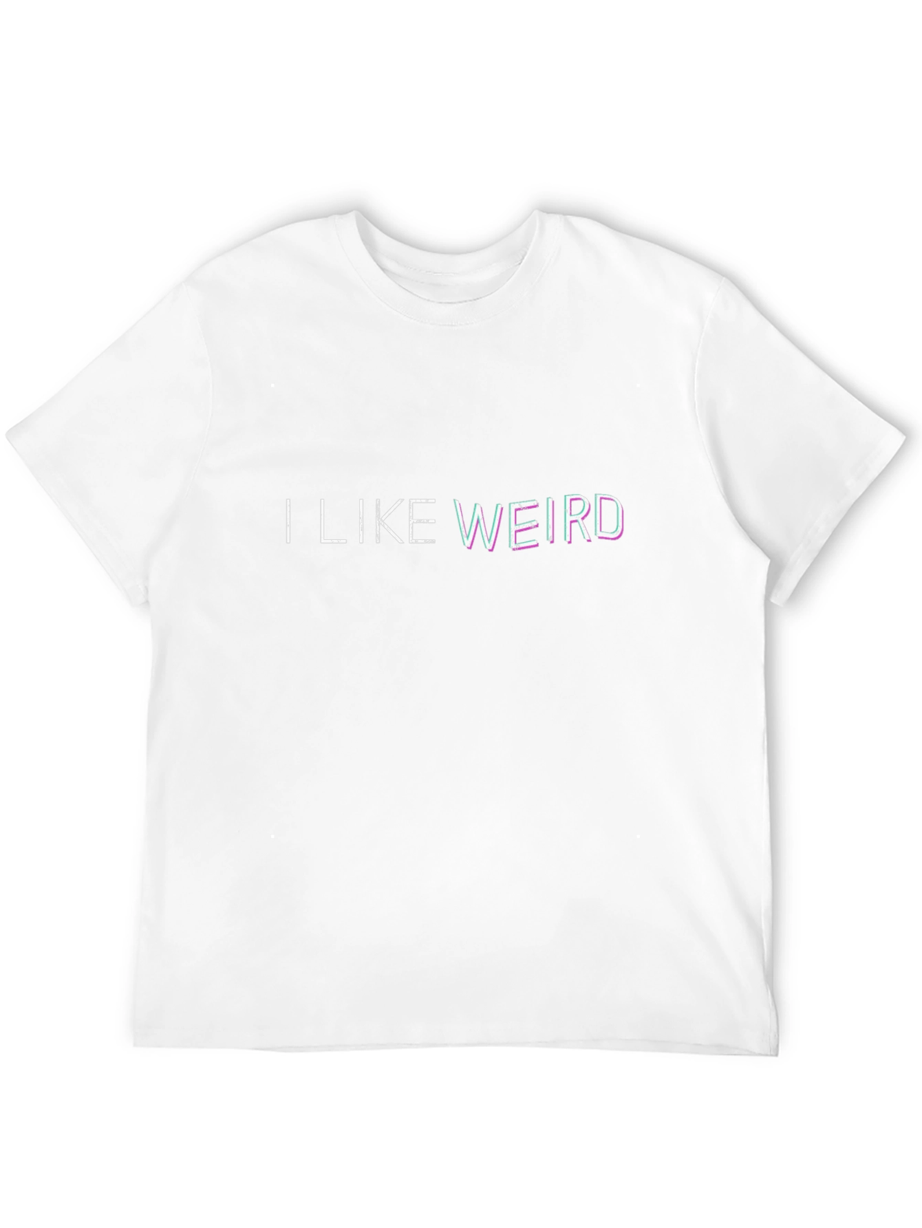 I Like Weird Black Graphic Tee