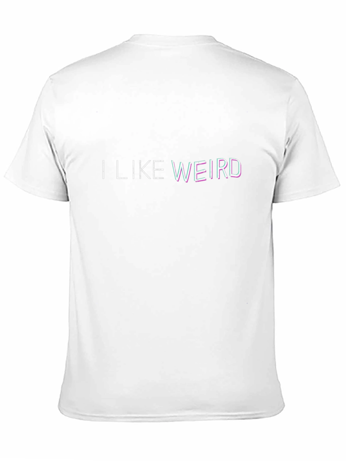 I Like Weird Black Graphic Tee