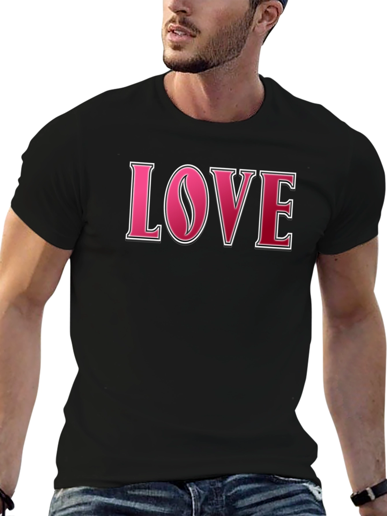 Love Graphic Tee - Trendy Valentines Day Shirt