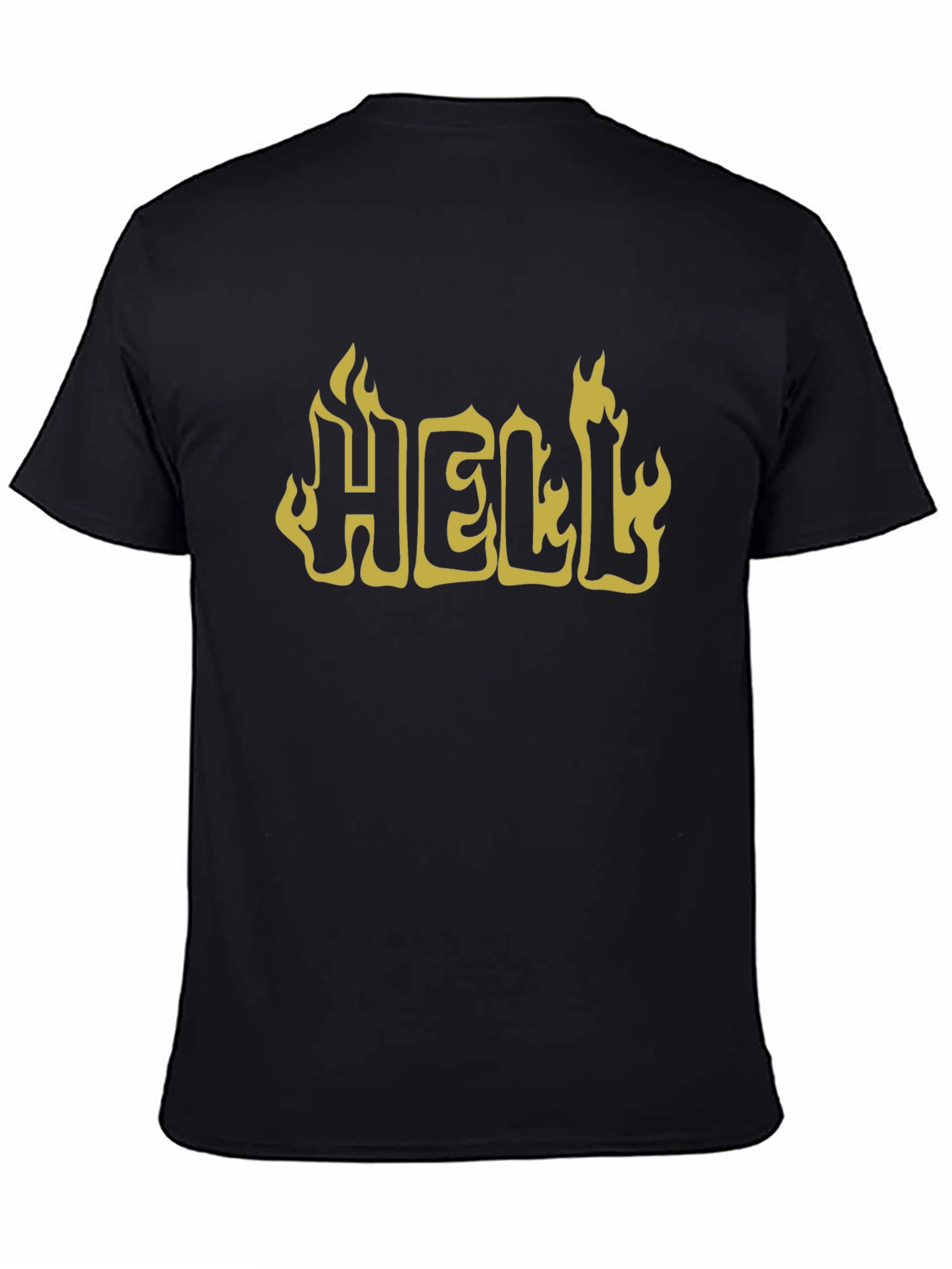 Fiery Hell Graphic Tee - Bold & Edgy Style