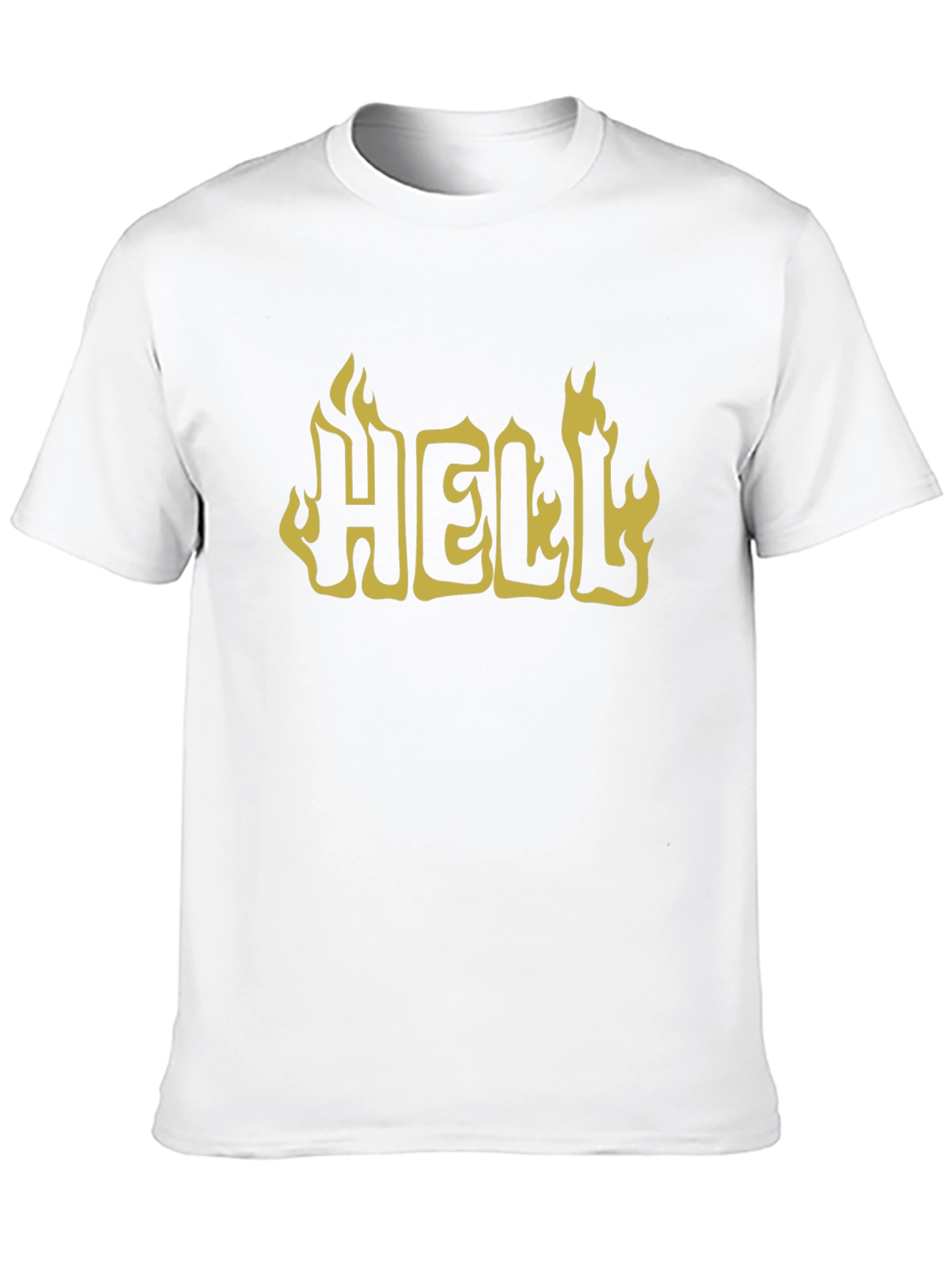 Fiery Hell Graphic Tee - Bold & Edgy Style