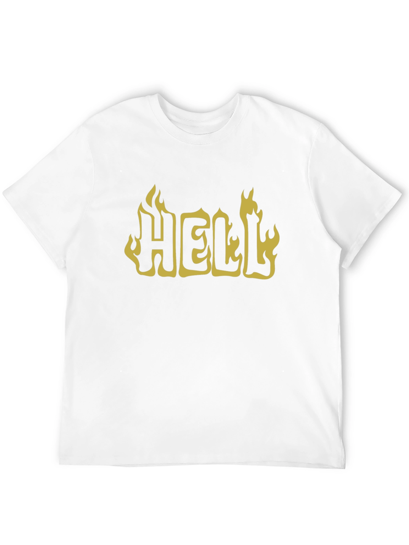 Fiery Hell Graphic Tee - Bold & Edgy Style