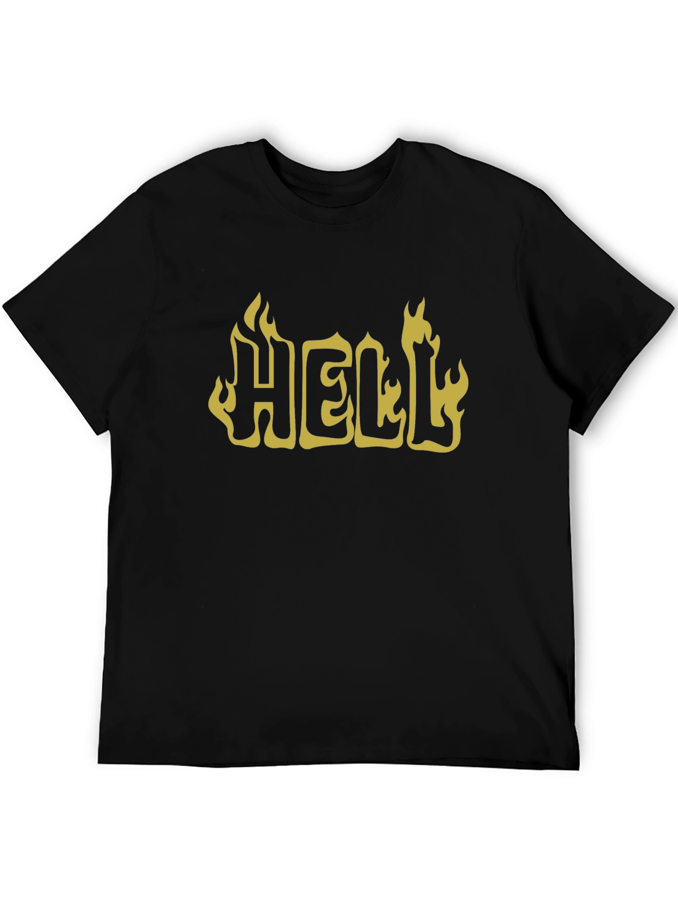 Fiery Hell Graphic Tee - Bold & Edgy Style