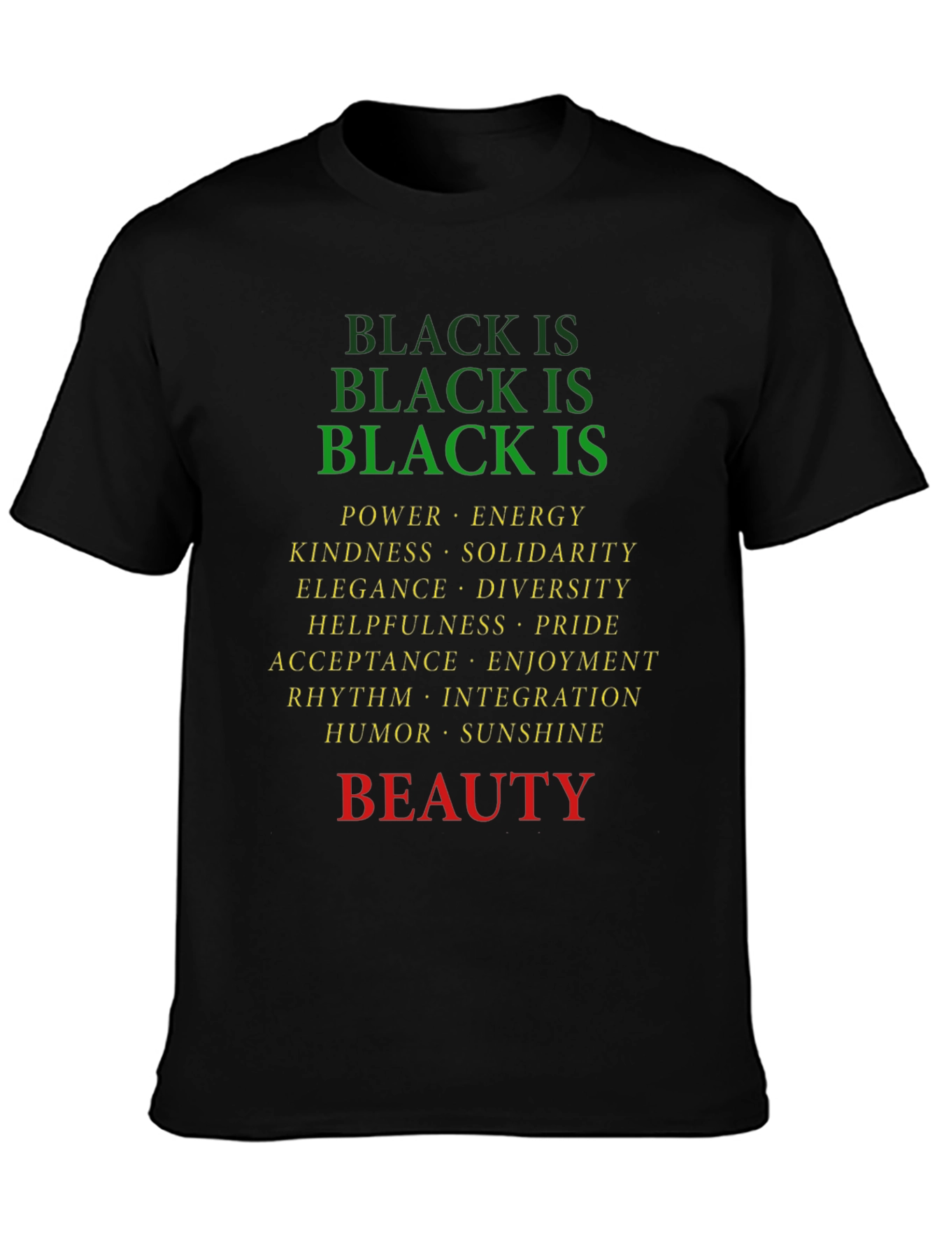 Black Pride Empowerment T-Shirt