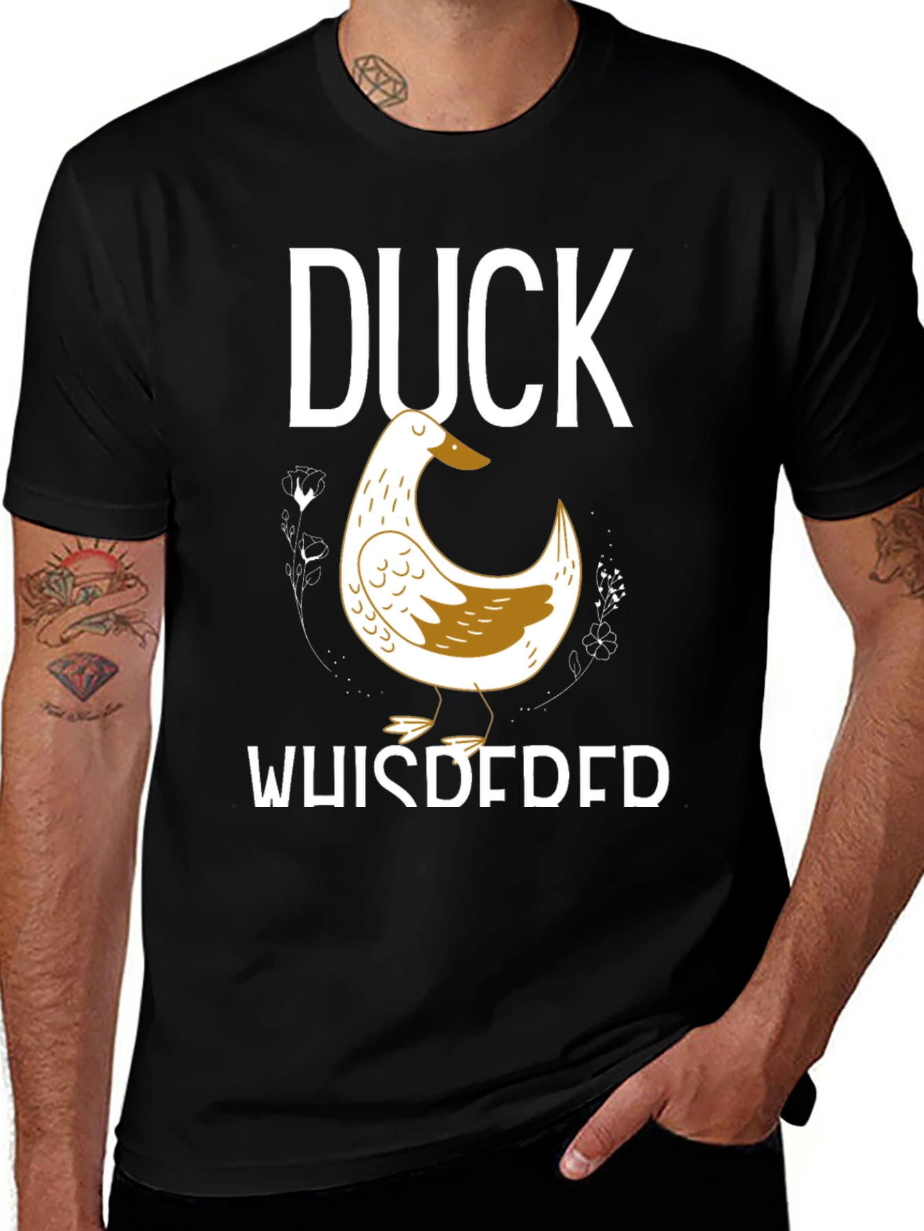 Duck Whisperer Graphic T-Shirt - Funny Animal Lover Tee