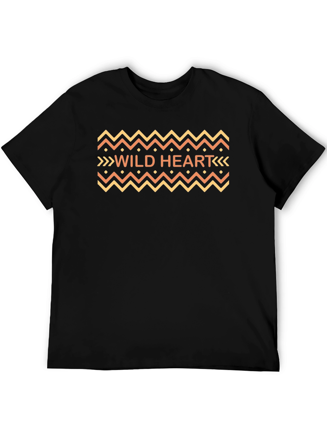 Wild Heart Graphic Tee - Boho Style