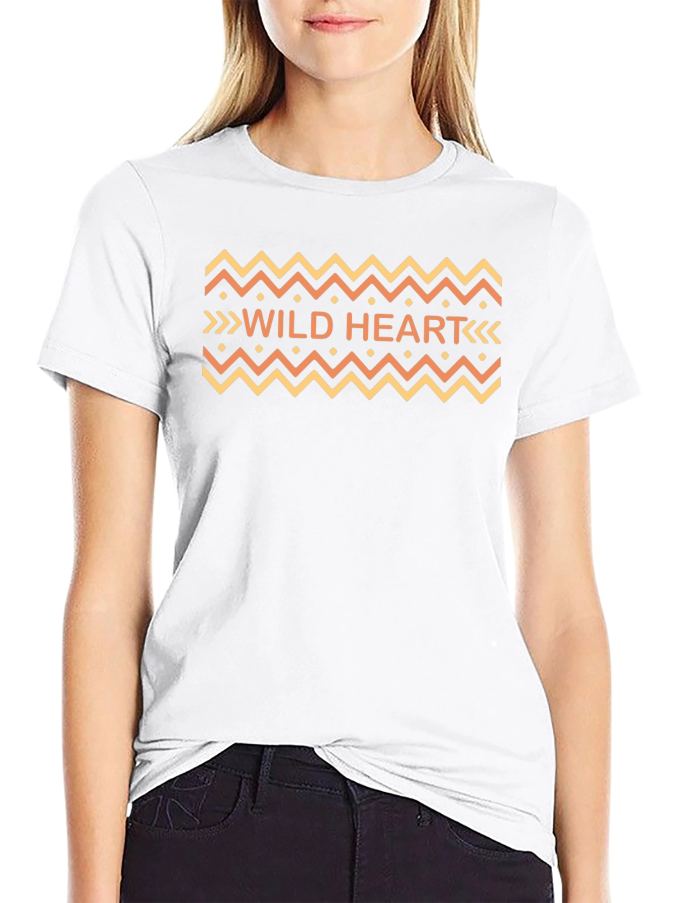 Wild Heart Graphic Tee - Boho Style