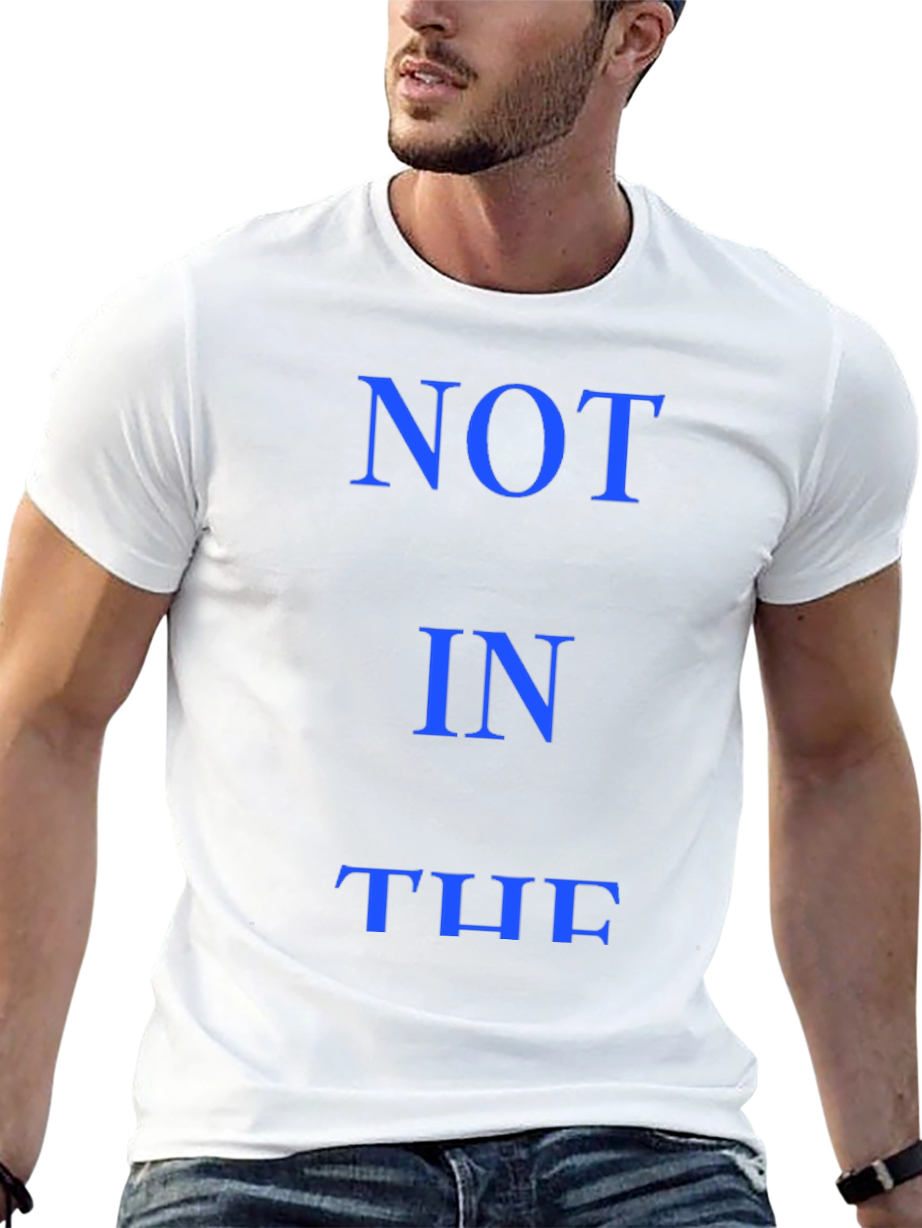 Not in the Club Graphic Tee - Black