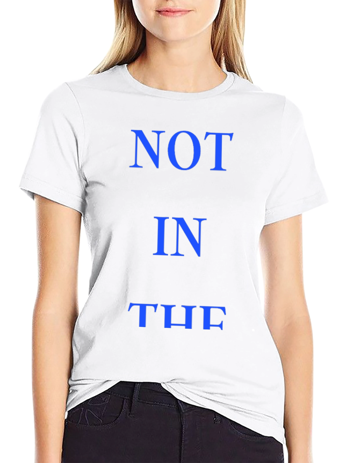 Not in the Club Graphic Tee - Black