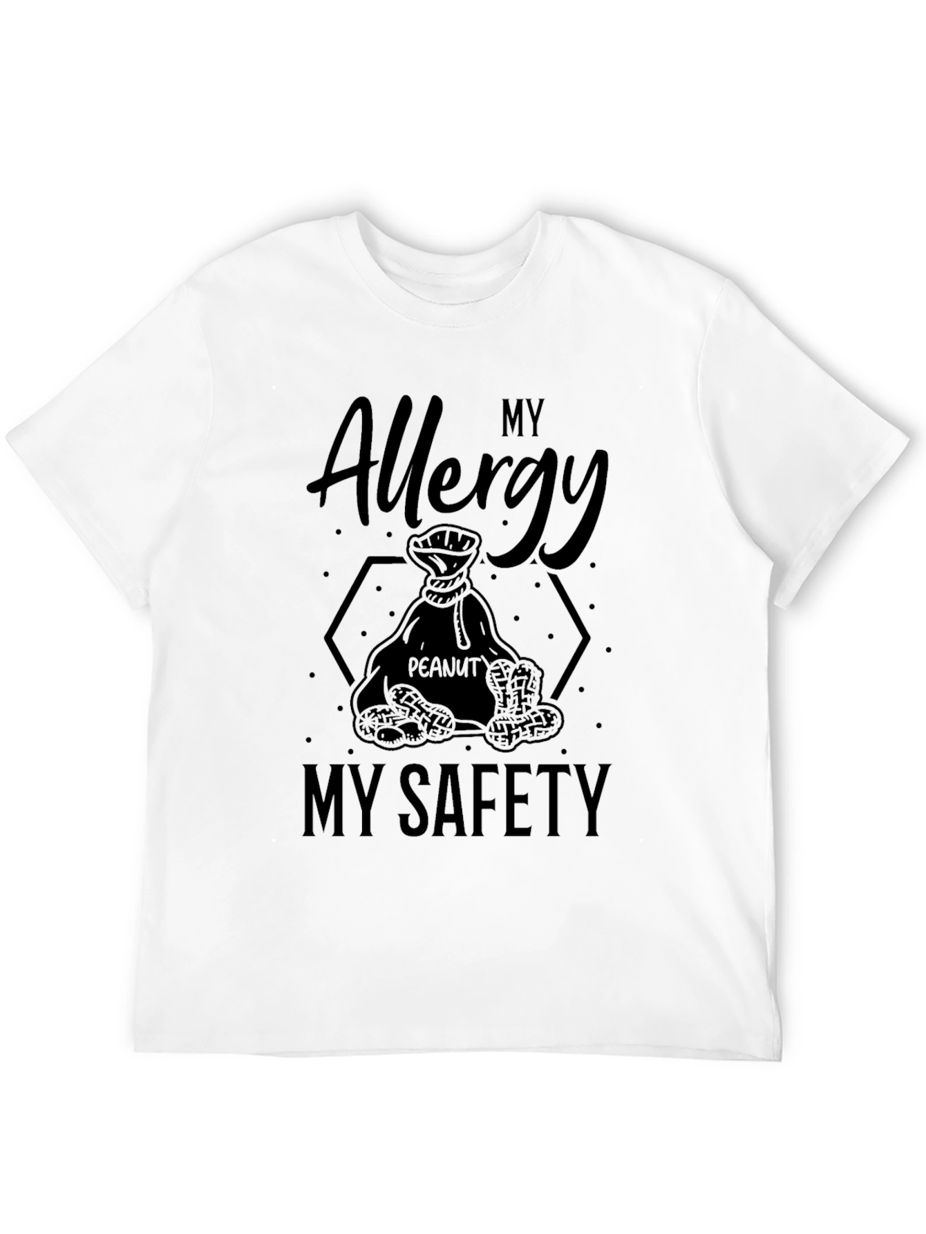 Peanut Allergy Safety T-Shirt - Unisex