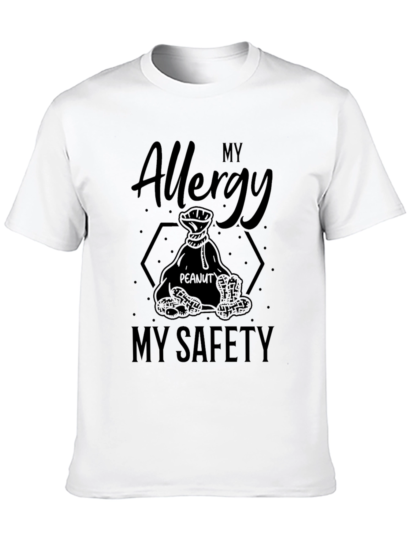 Peanut Allergy Safety T-Shirt - Unisex