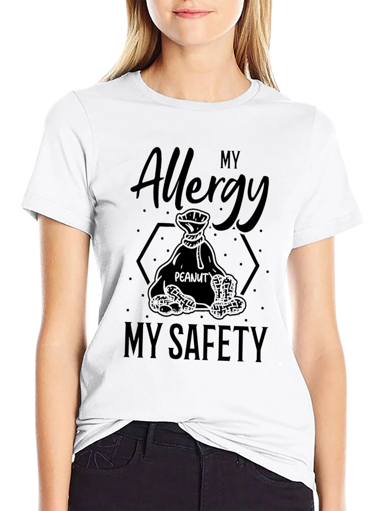 Peanut Allergy Safety T-Shirt - Unisex
