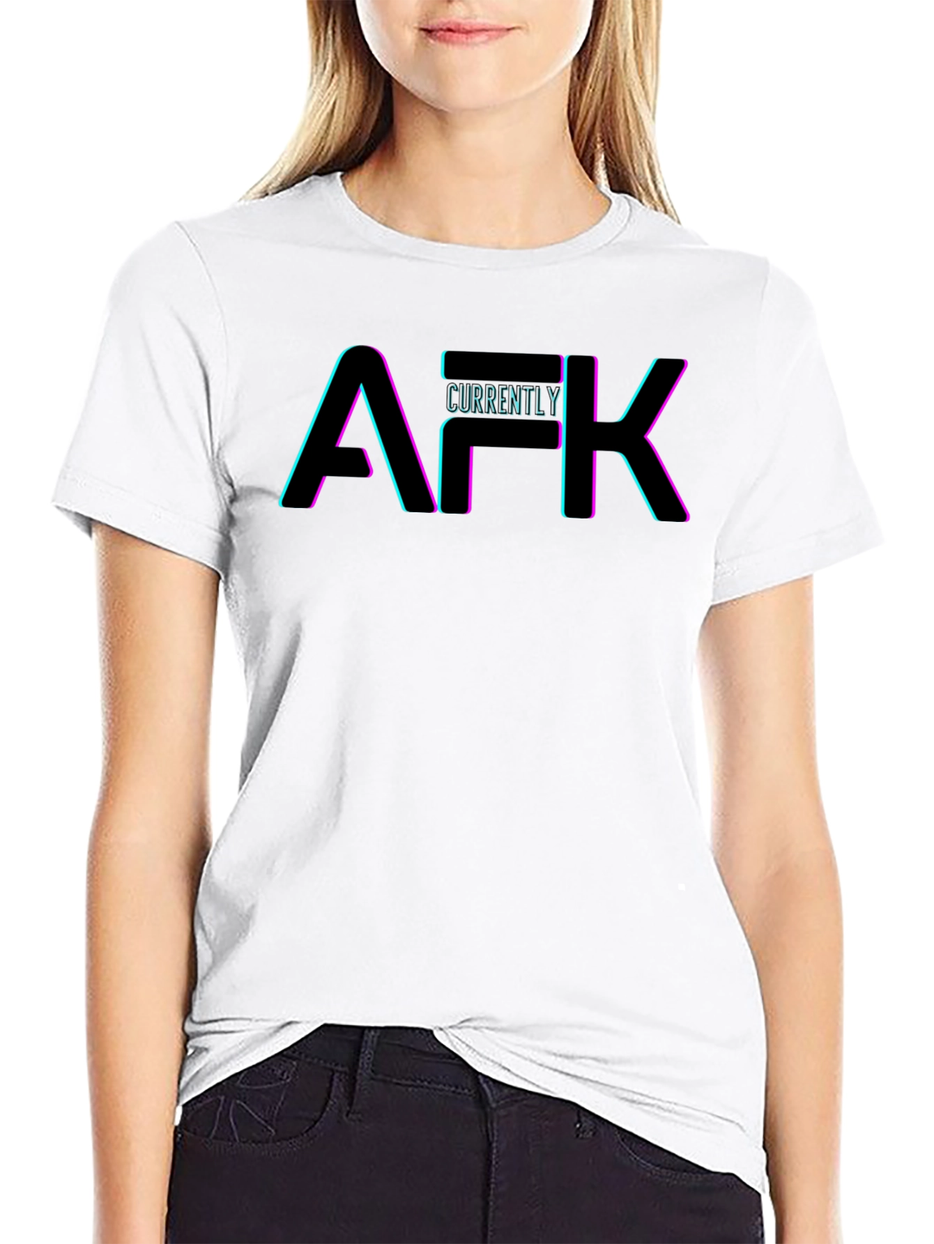 Currently AFK T-Shirt Black