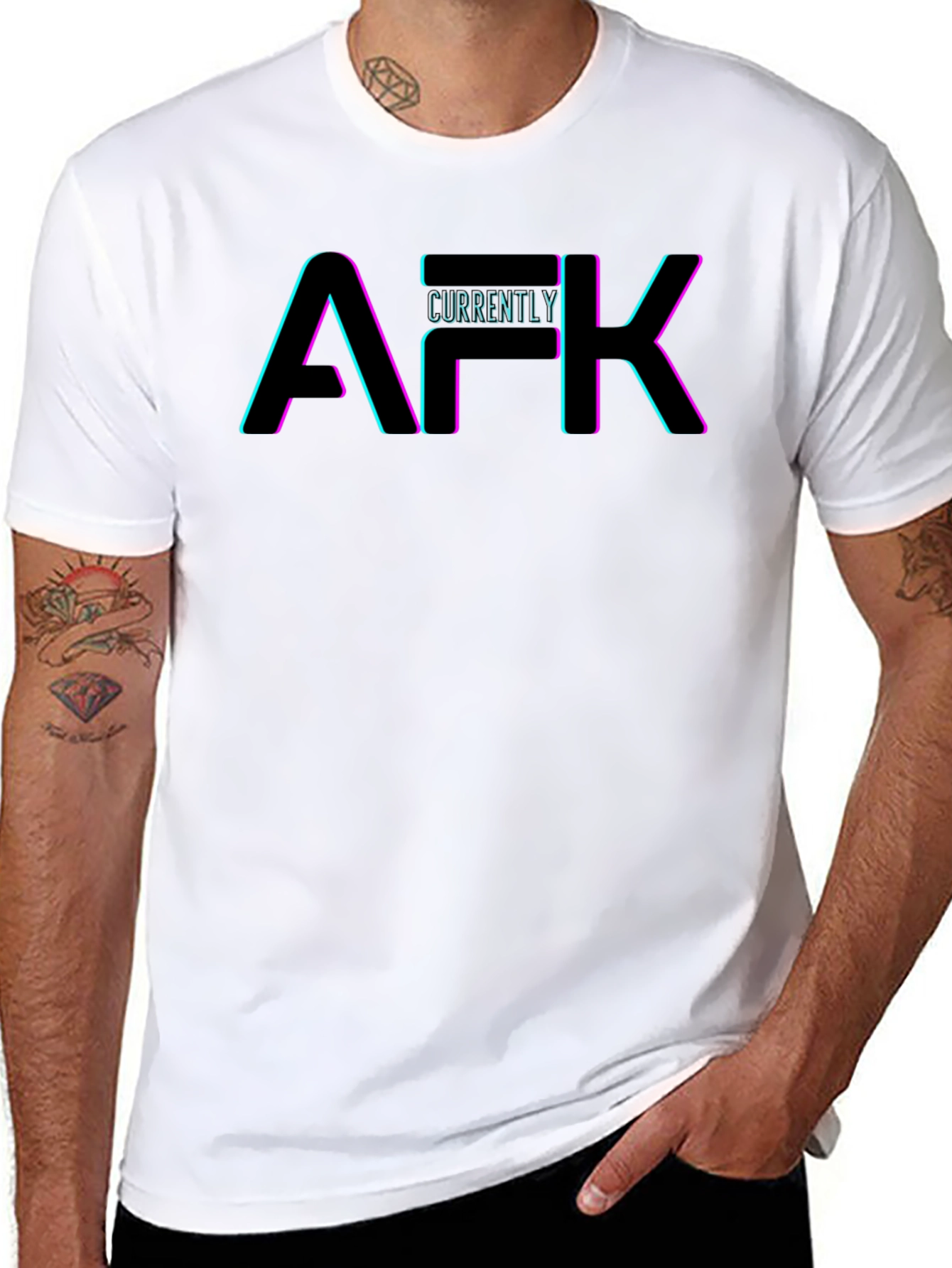 Currently AFK T-Shirt Black
