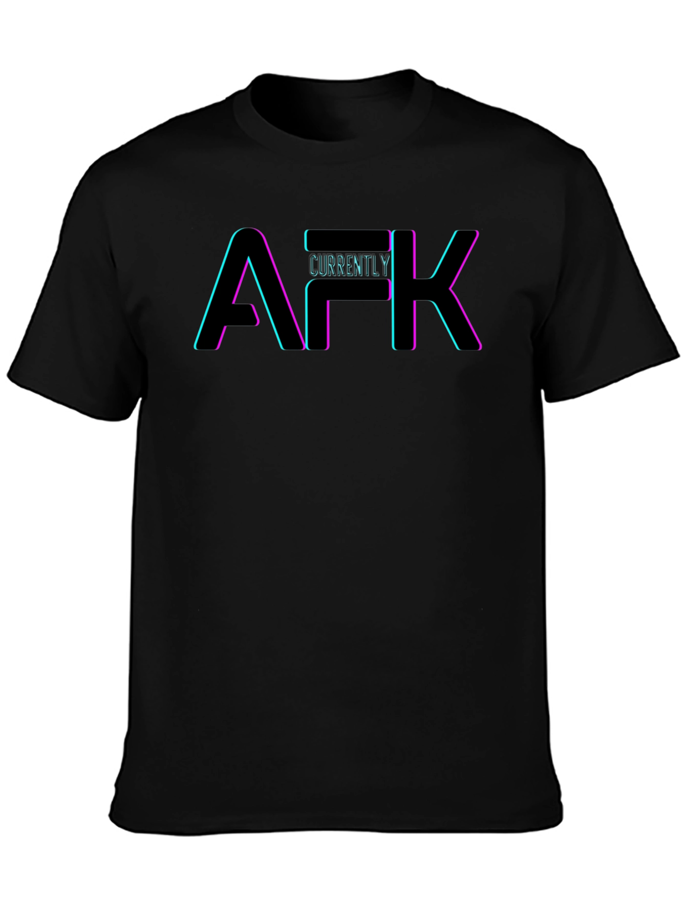 Currently AFK T-Shirt Black