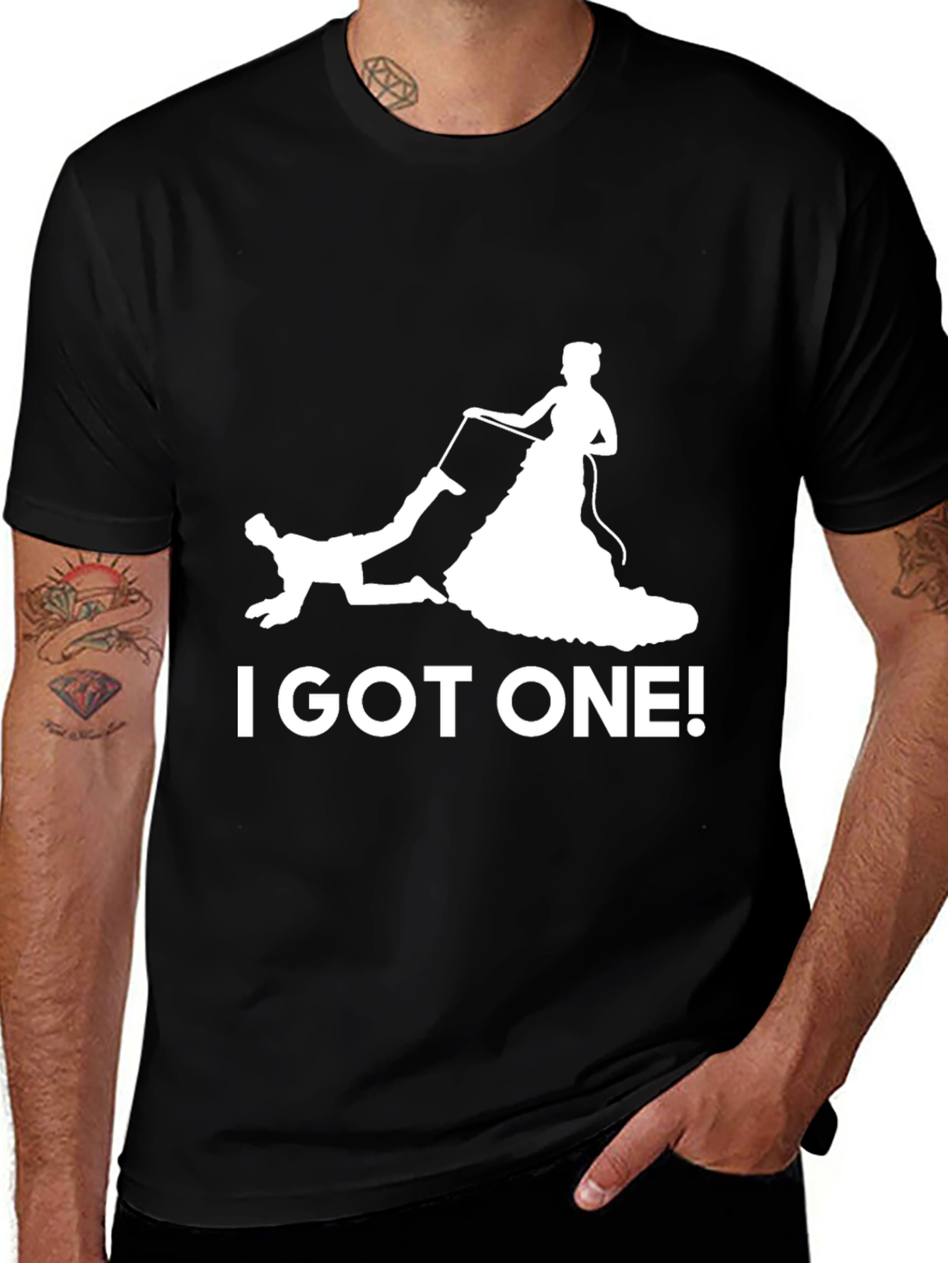 I GOT ONE! Wedding Humor T-Shirt