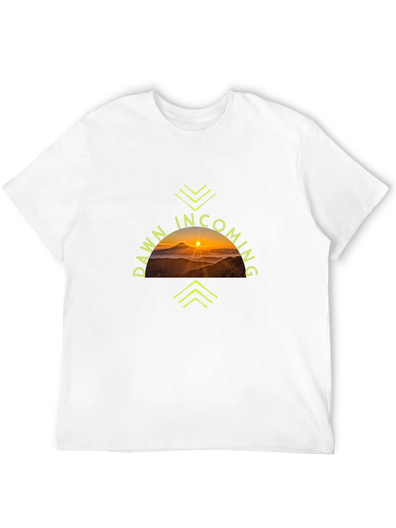 Dawn Incoming Graphic Tee - Black Cotton T-Shirt