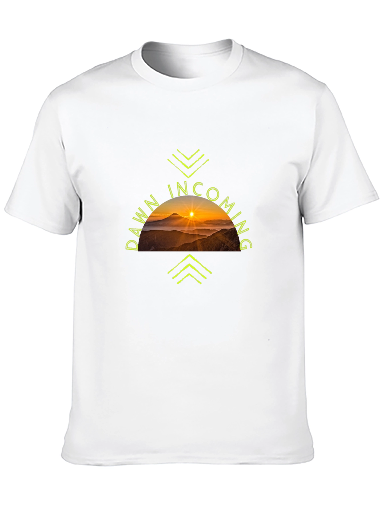Dawn Incoming Graphic Tee - Black Cotton T-Shirt