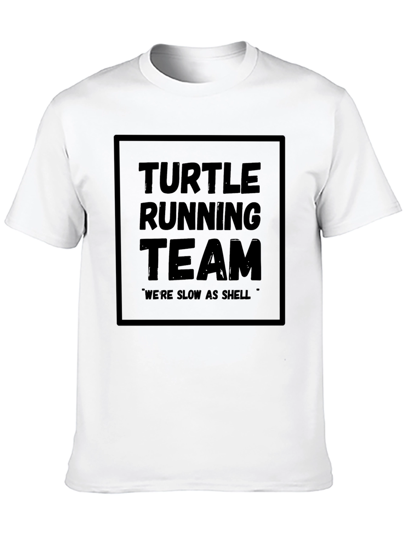 Turtle Running Team T-Shirt - Funny & Unique