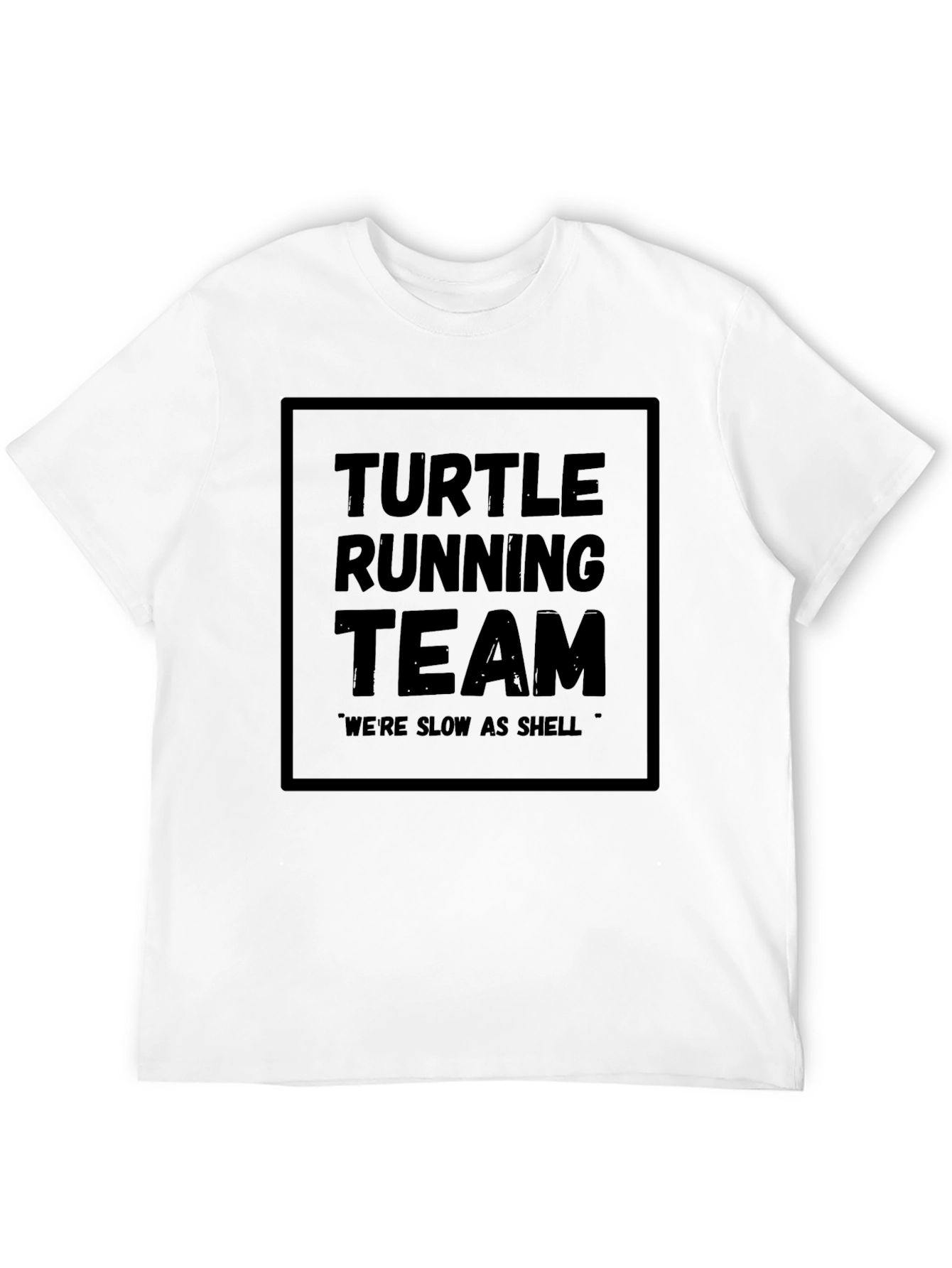 Turtle Running Team T-Shirt - Funny & Unique