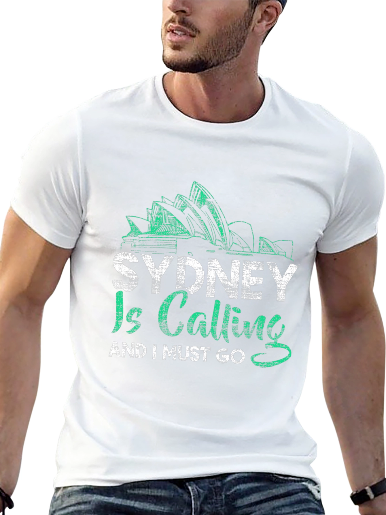 Sydney Calling Black T-Shirt