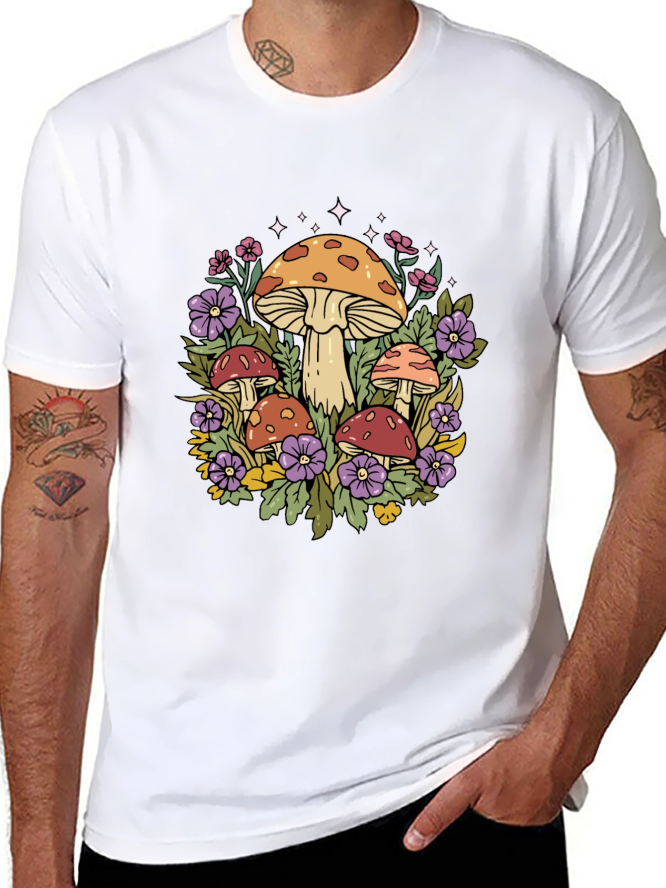 Mushroom Garden Graphic Tee