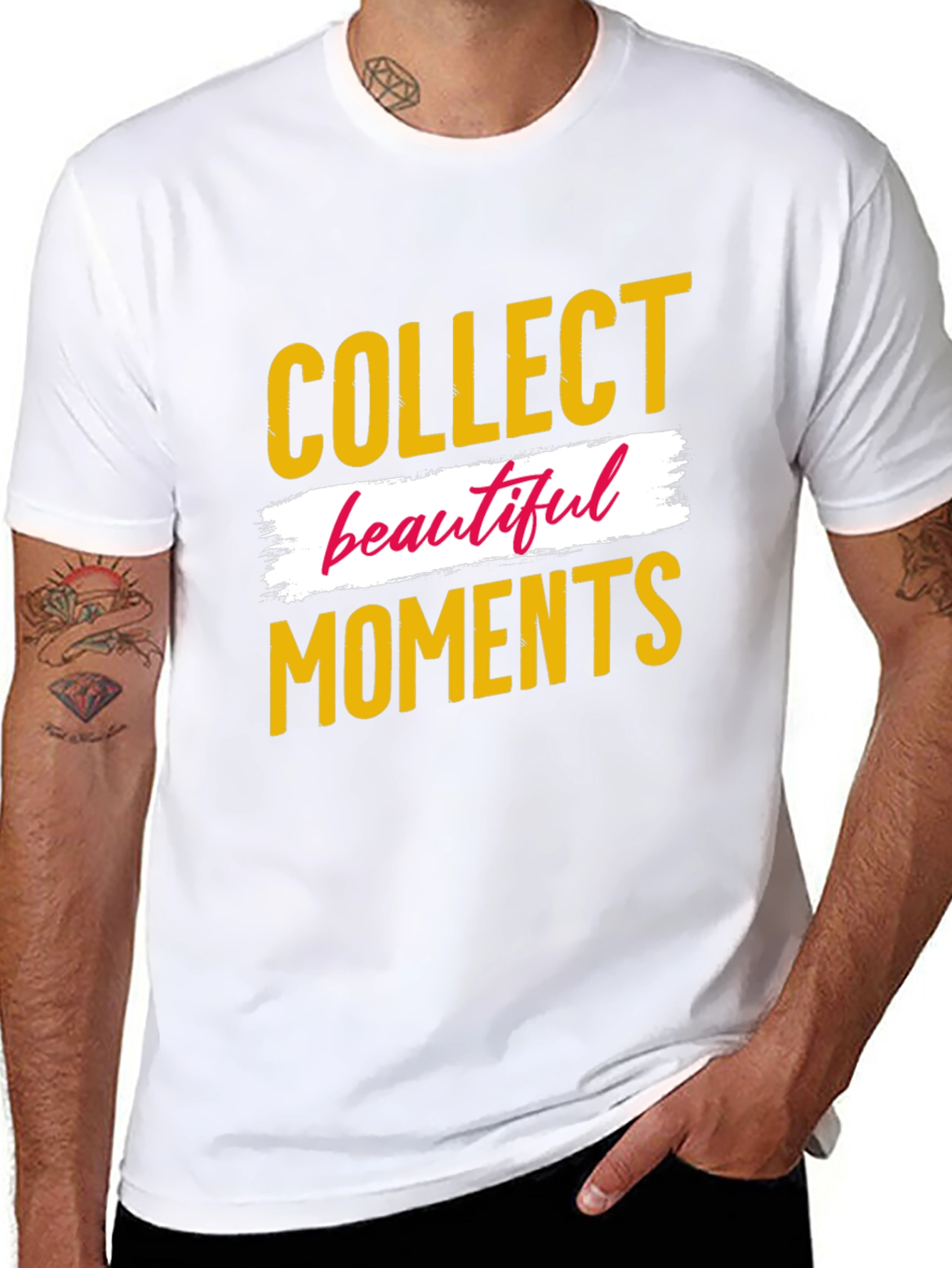 Collect Beautiful Moments Graphic T-Shirt