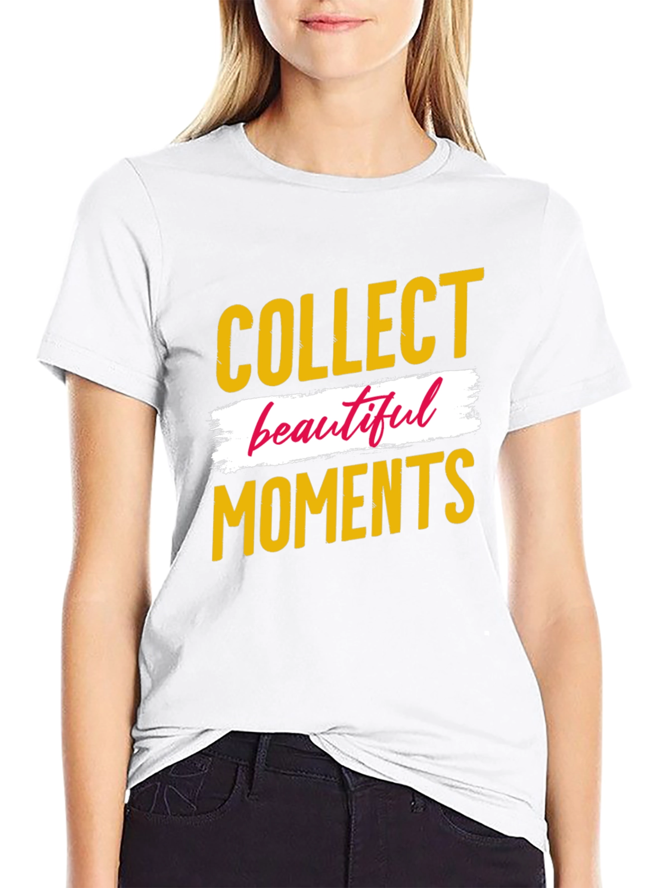 Collect Beautiful Moments Graphic T-Shirt