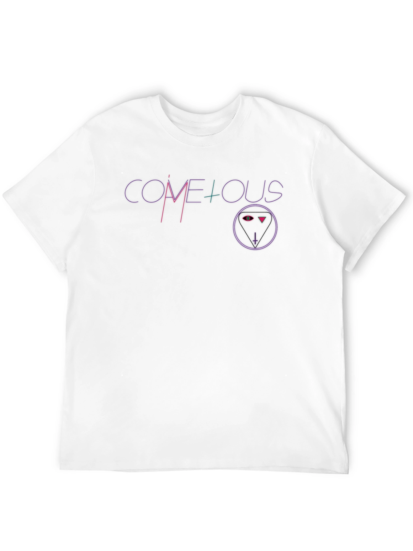 Come + Ous Graphic Tee - Stylish Black T-Shirt