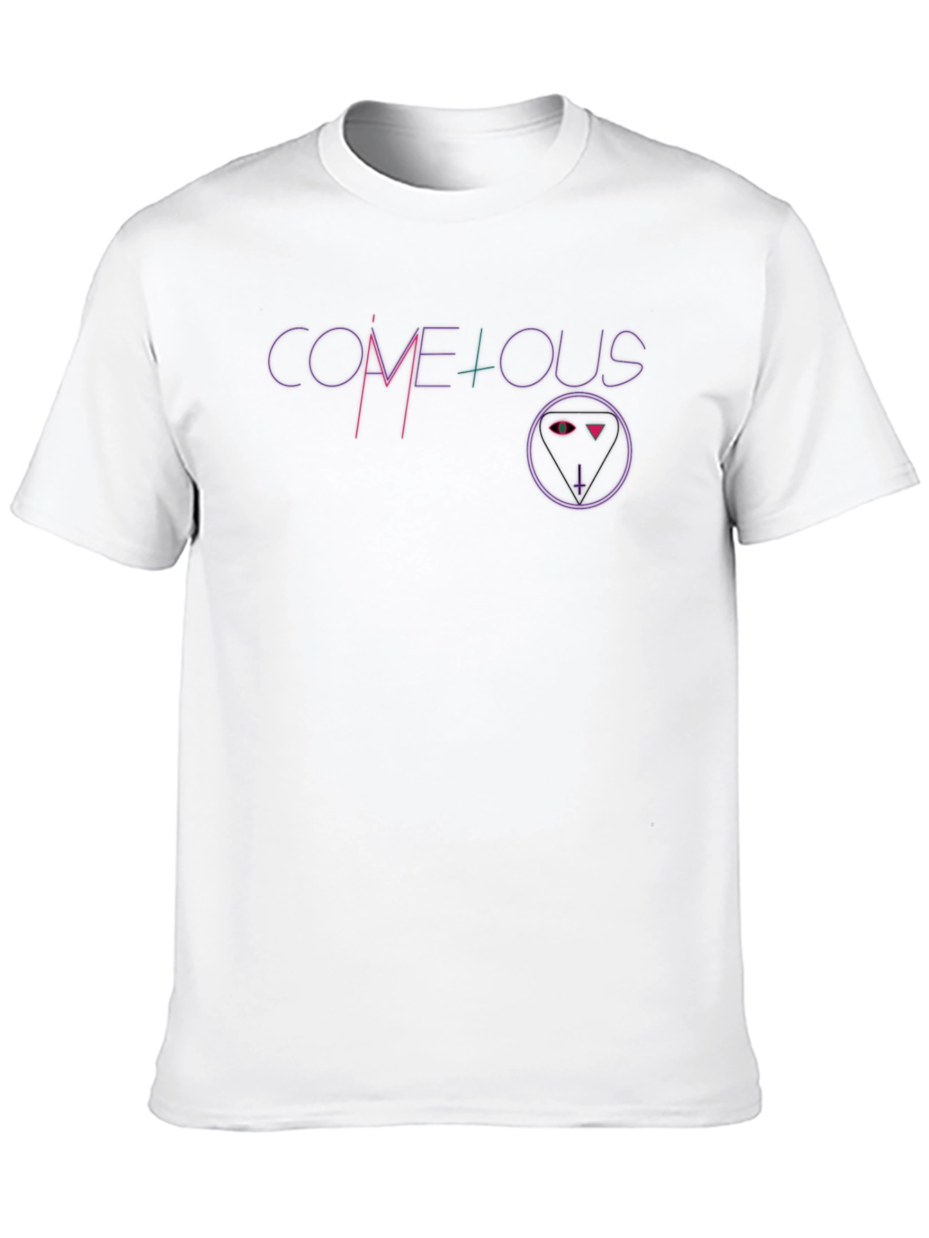 Come + Ous Graphic Tee - Stylish Black T-Shirt