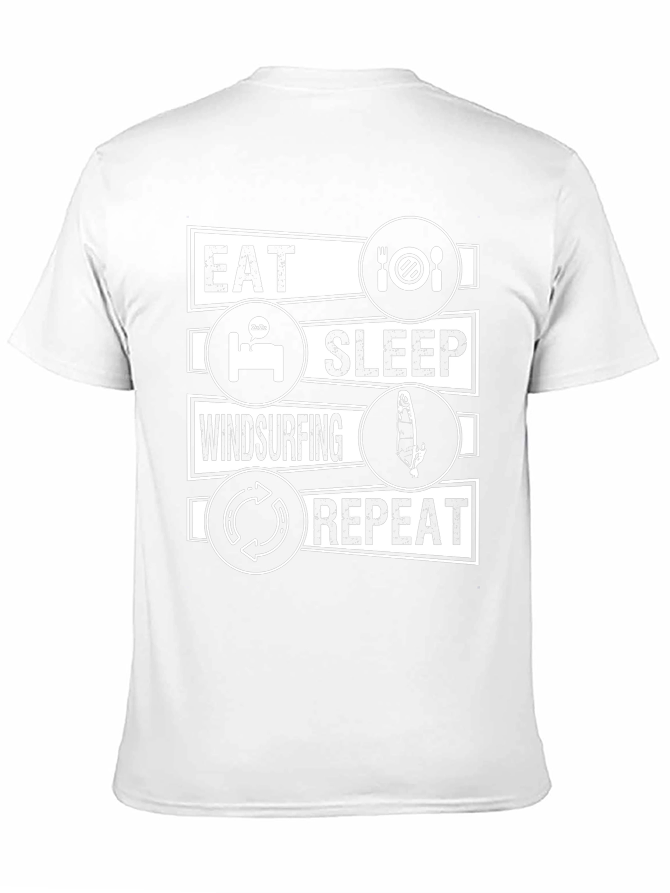 Eat Sleep Windsurfing Repeat T-Shirt