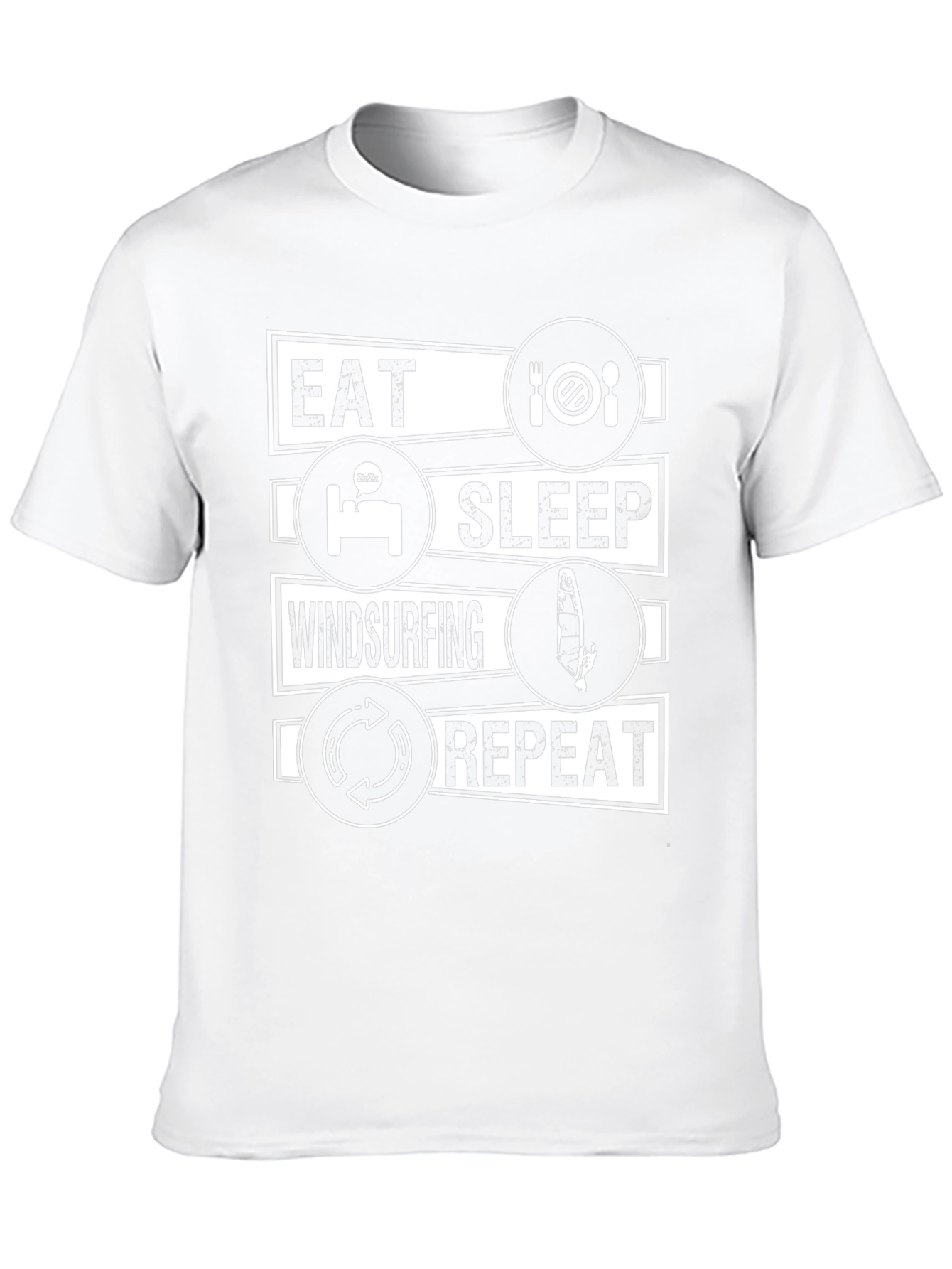 Eat Sleep Windsurfing Repeat T-Shirt
