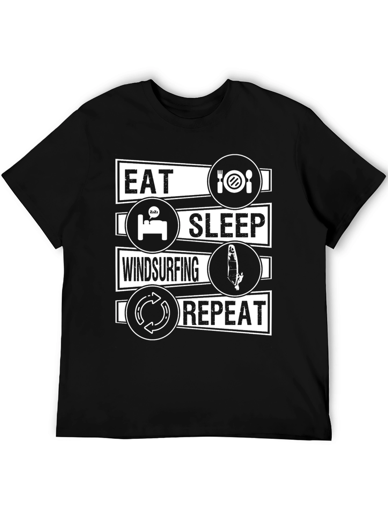 Eat Sleep Windsurfing Repeat T-Shirt
