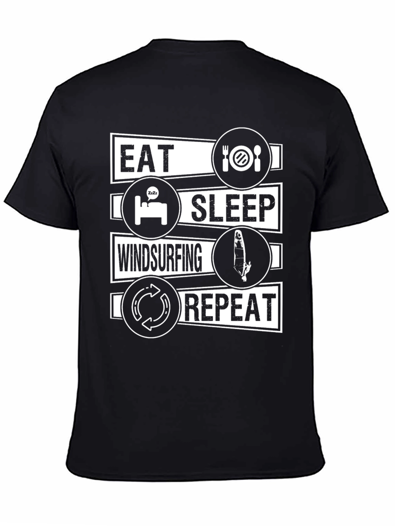 Eat Sleep Windsurfing Repeat T-Shirt