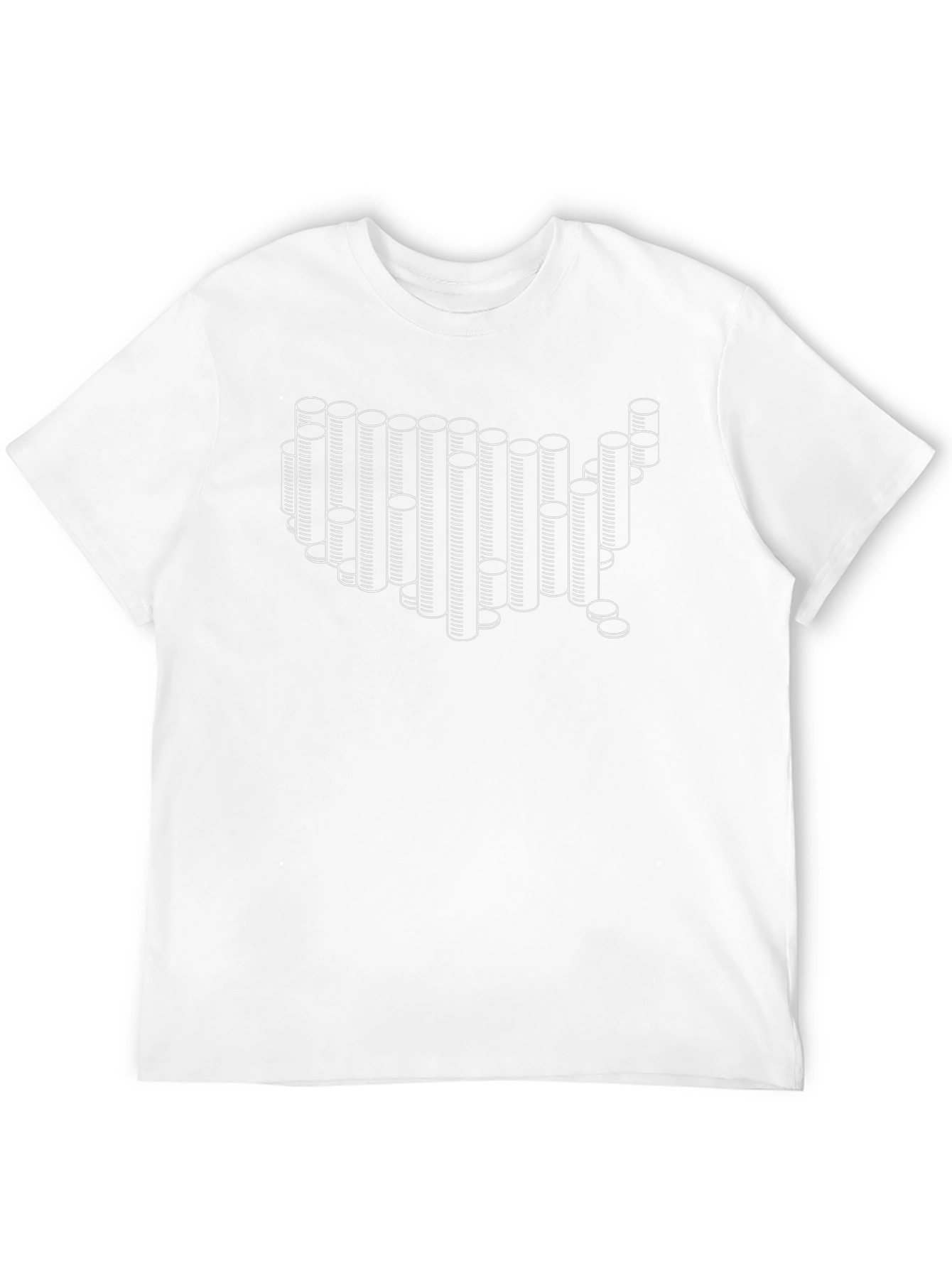 USA Coin Stack Graphic T-Shirt